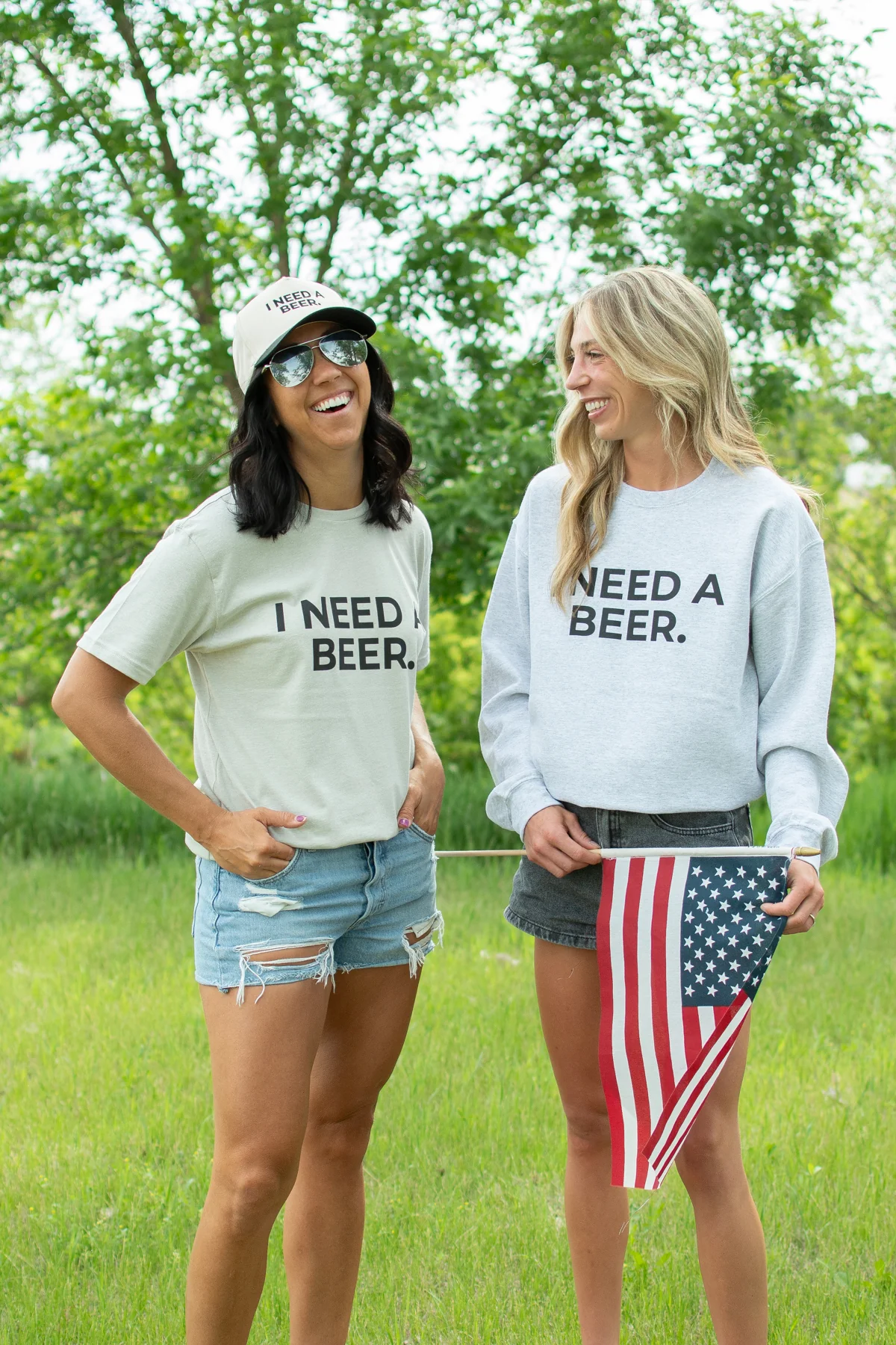 I Need A Beer.' Tee - Image 3