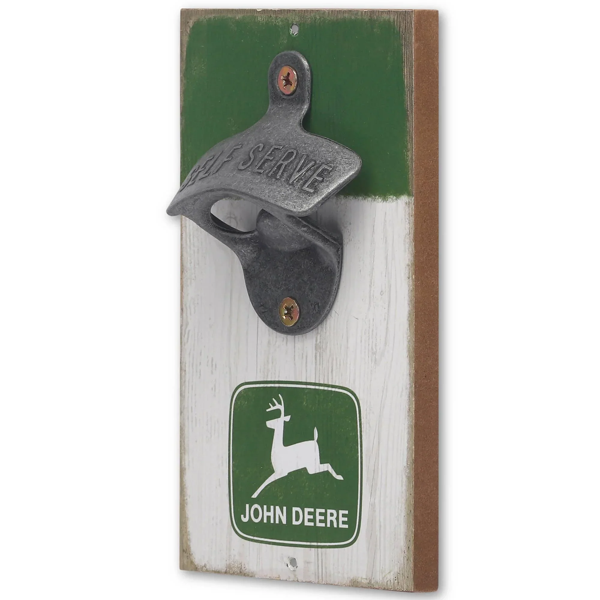 John Deere Logo Wall Bottle Opener - Image 2