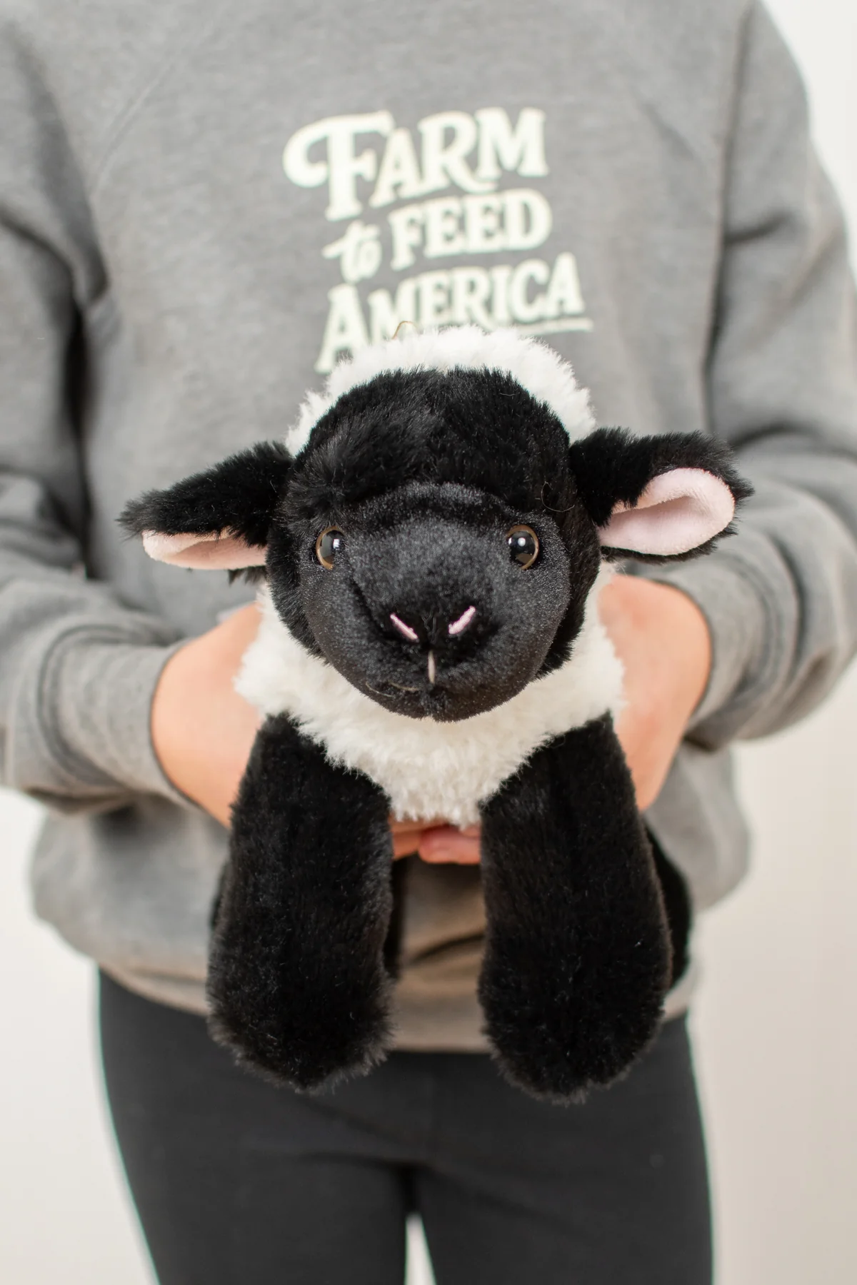 Lamb Stuffed Animal Plush - 8" - Image 5