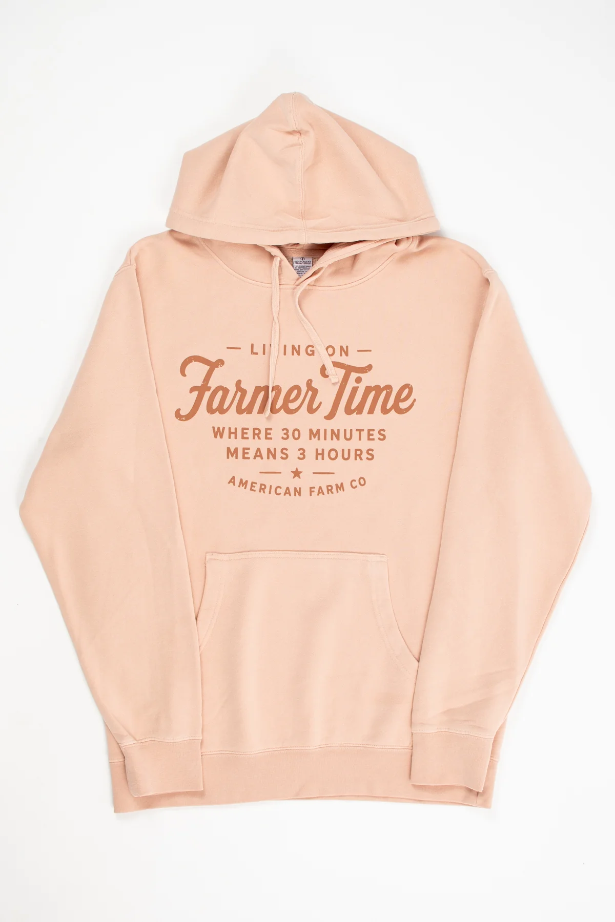 'Living on Farmer Time' Hoodie - Image 5