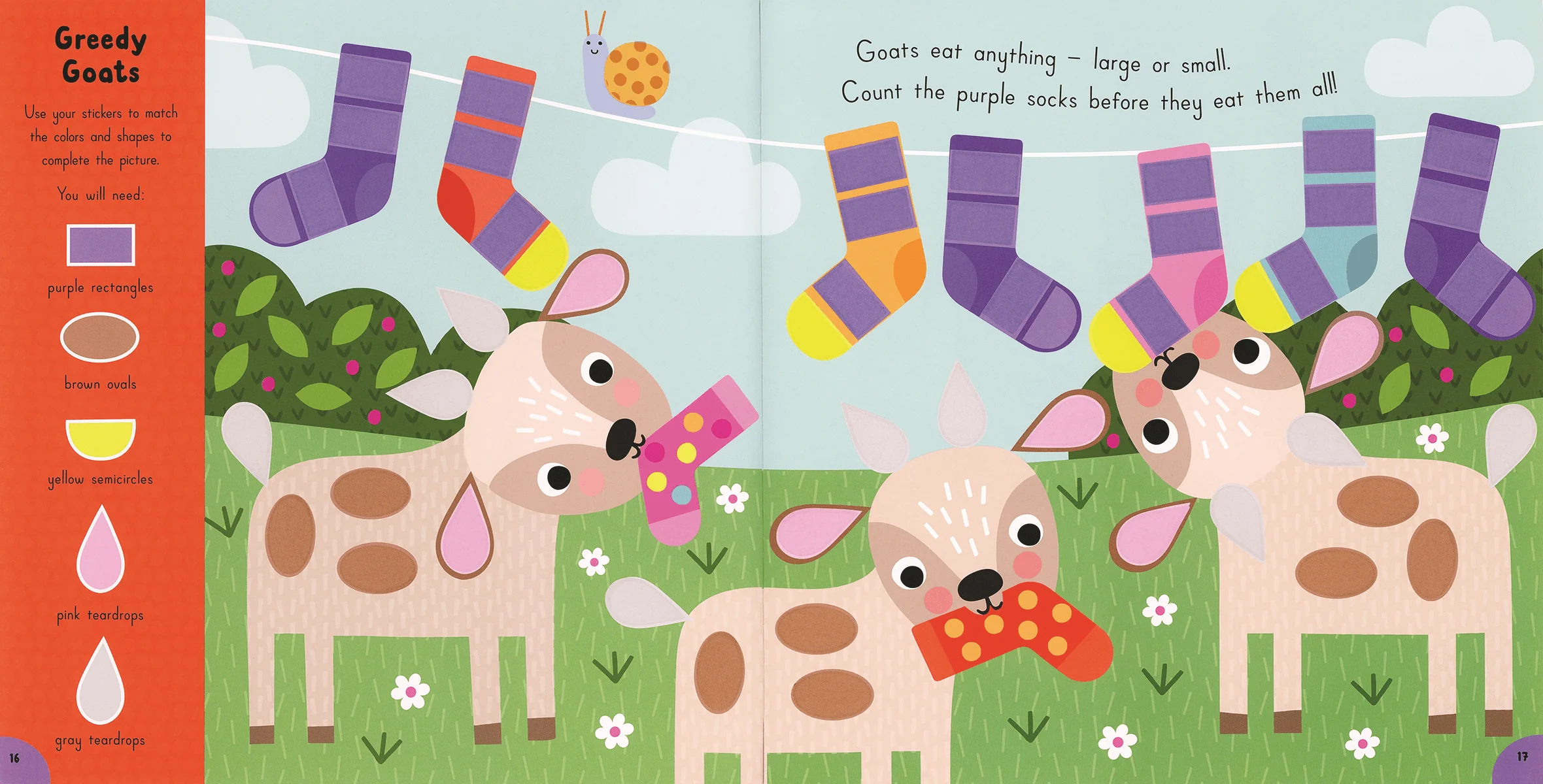 Match and Stick: On the Farm' Sticker Book - Image 6