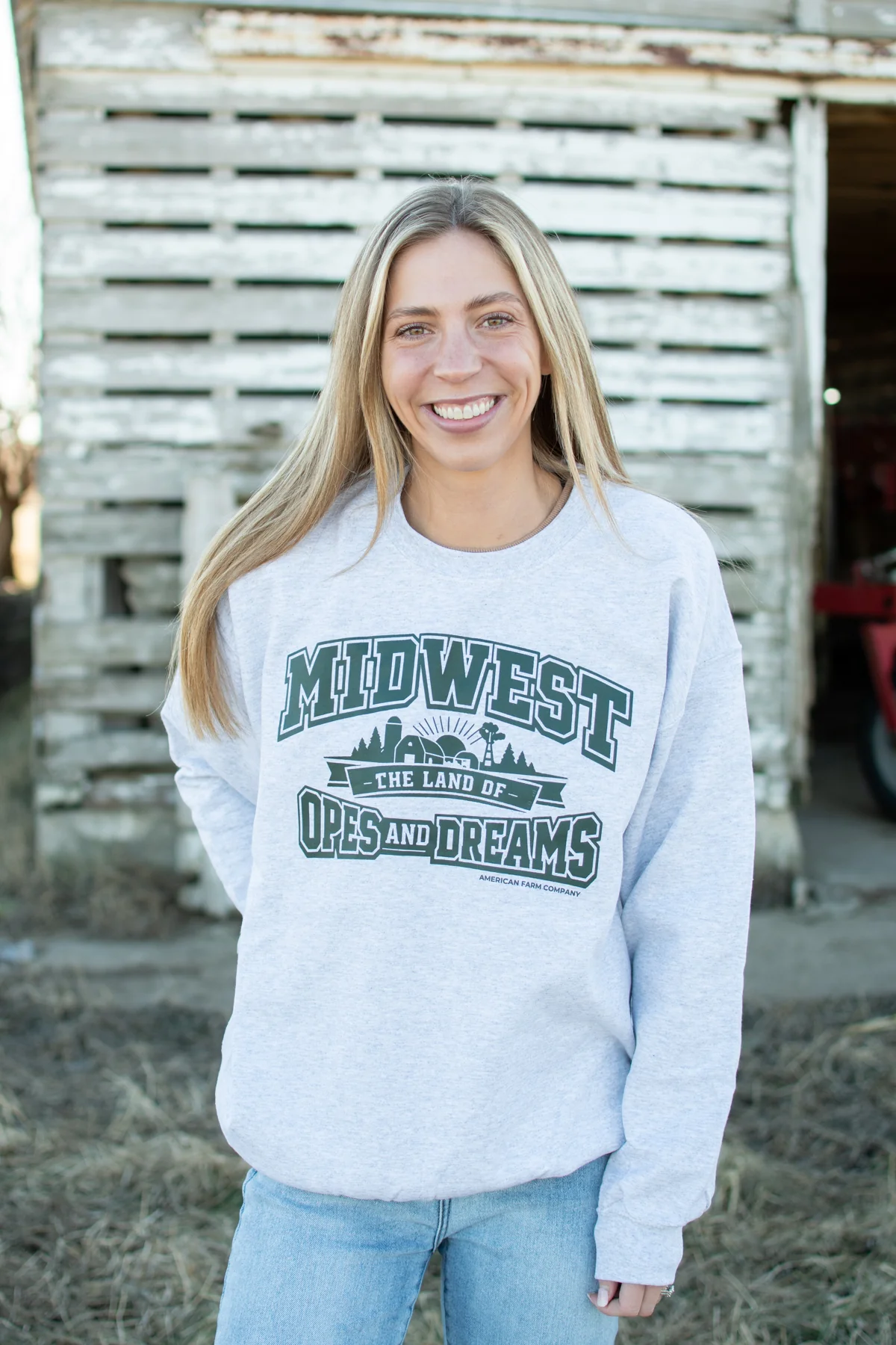 Midwest- Land of Opes and Dreams' Crewneck - Image 2