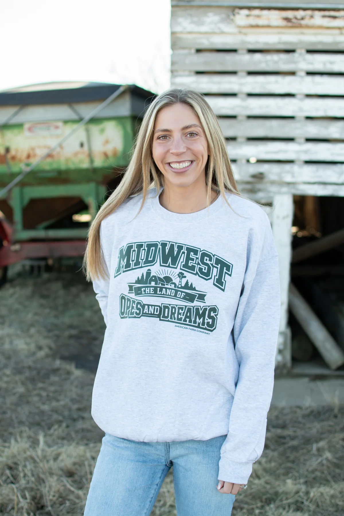 Midwest- Land of Opes and Dreams' Crewneck - Image 3