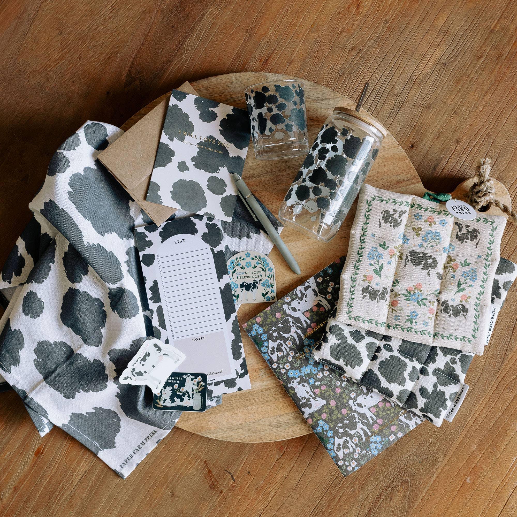 Milk Cows & Flowers Pot Holder Set - Image 4