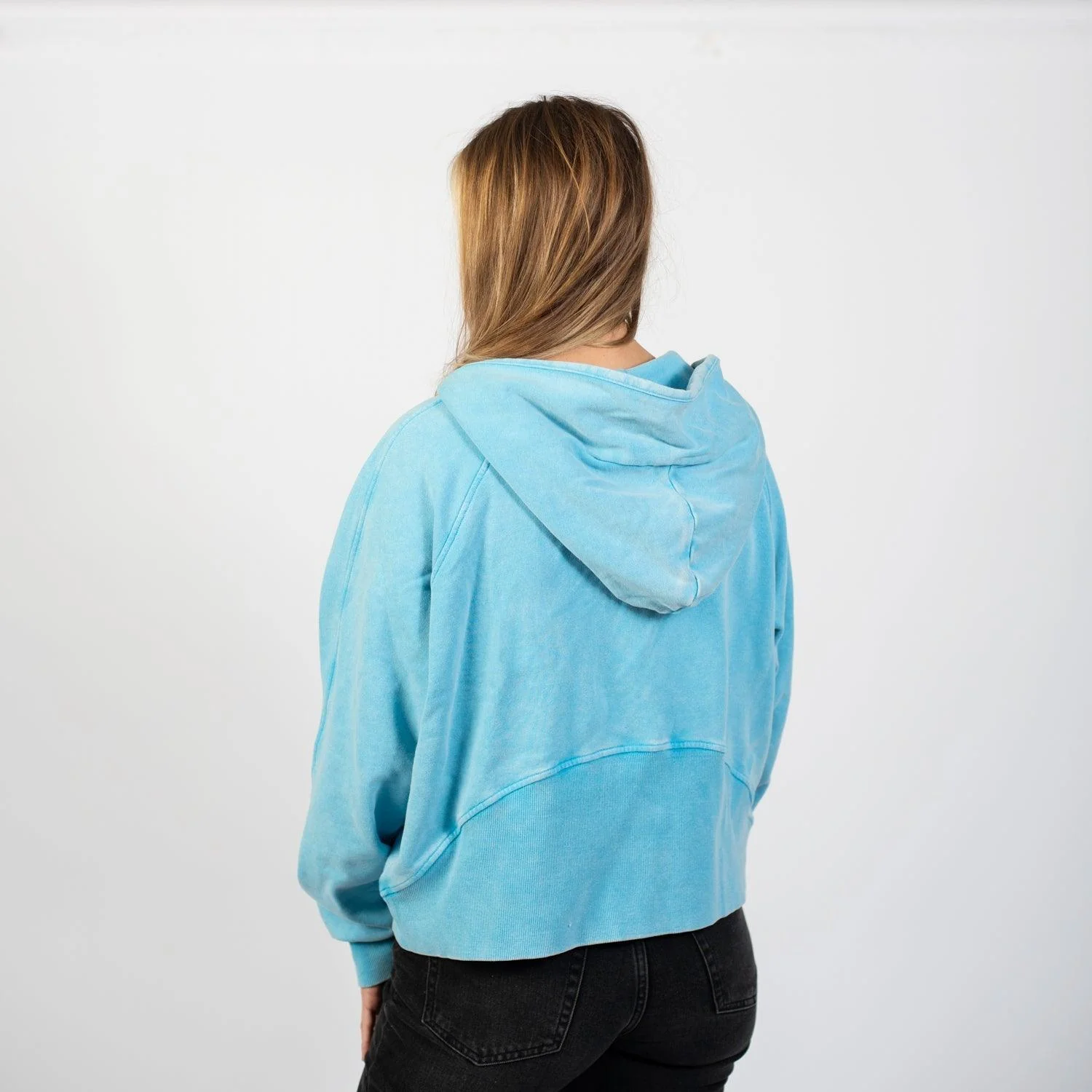 Aqua Blue Everyday 1/4 Zip - Image 7