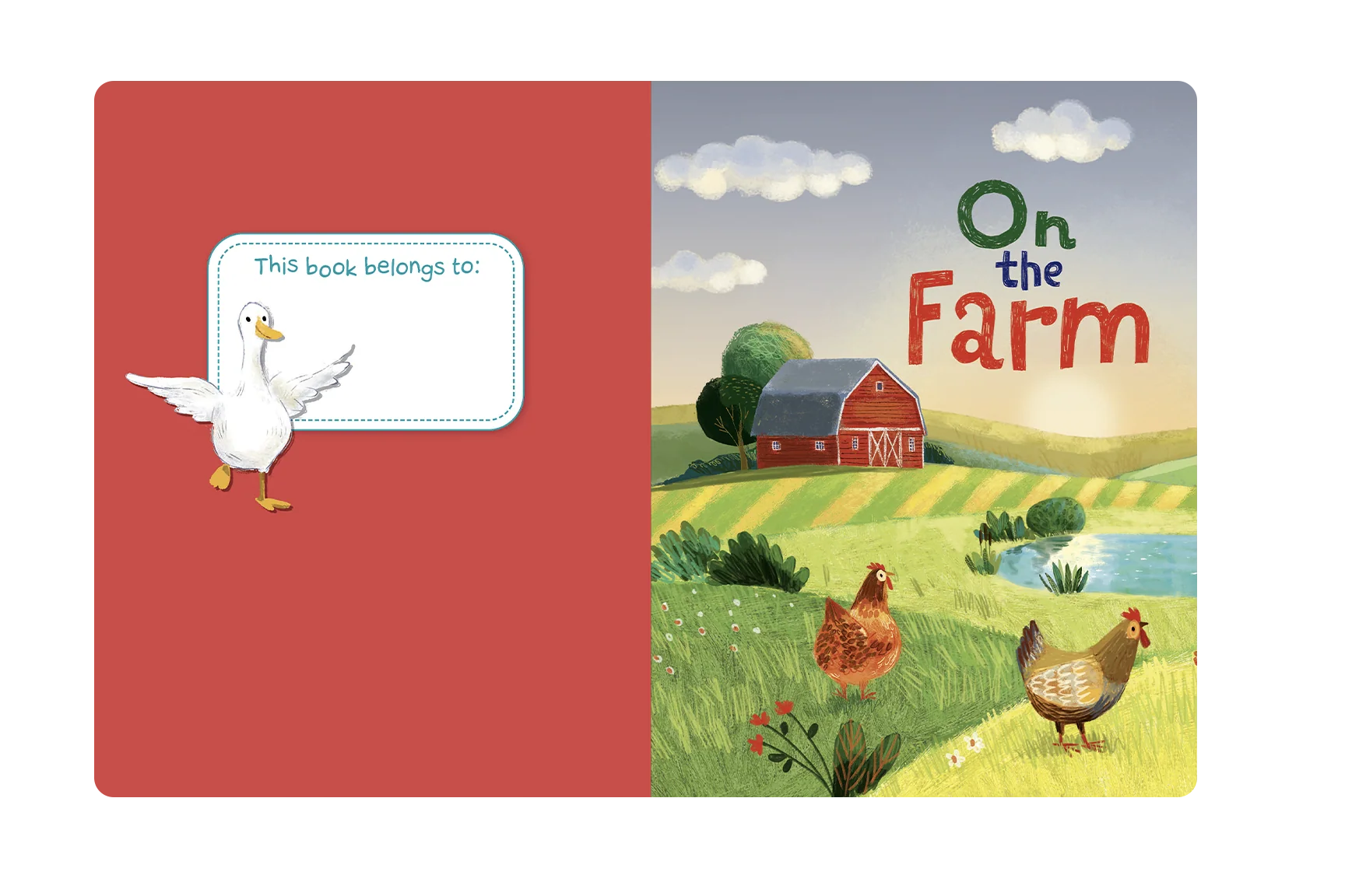 On The Farm' Padded Board Book - Image 2