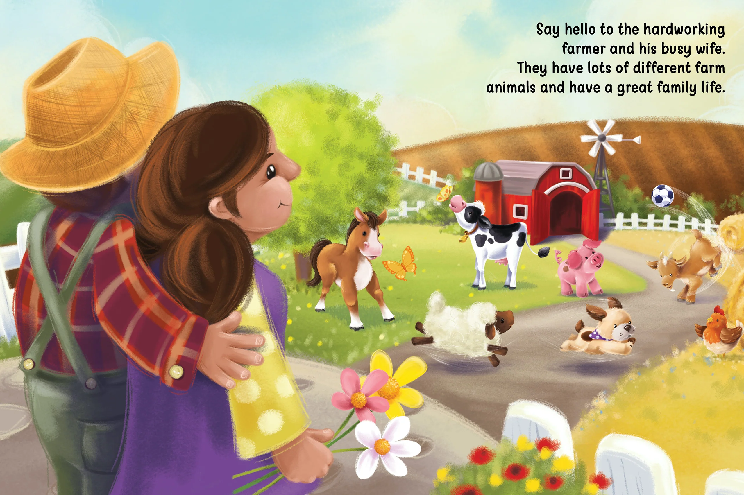 Our Farm Family' Board Book - Image 2