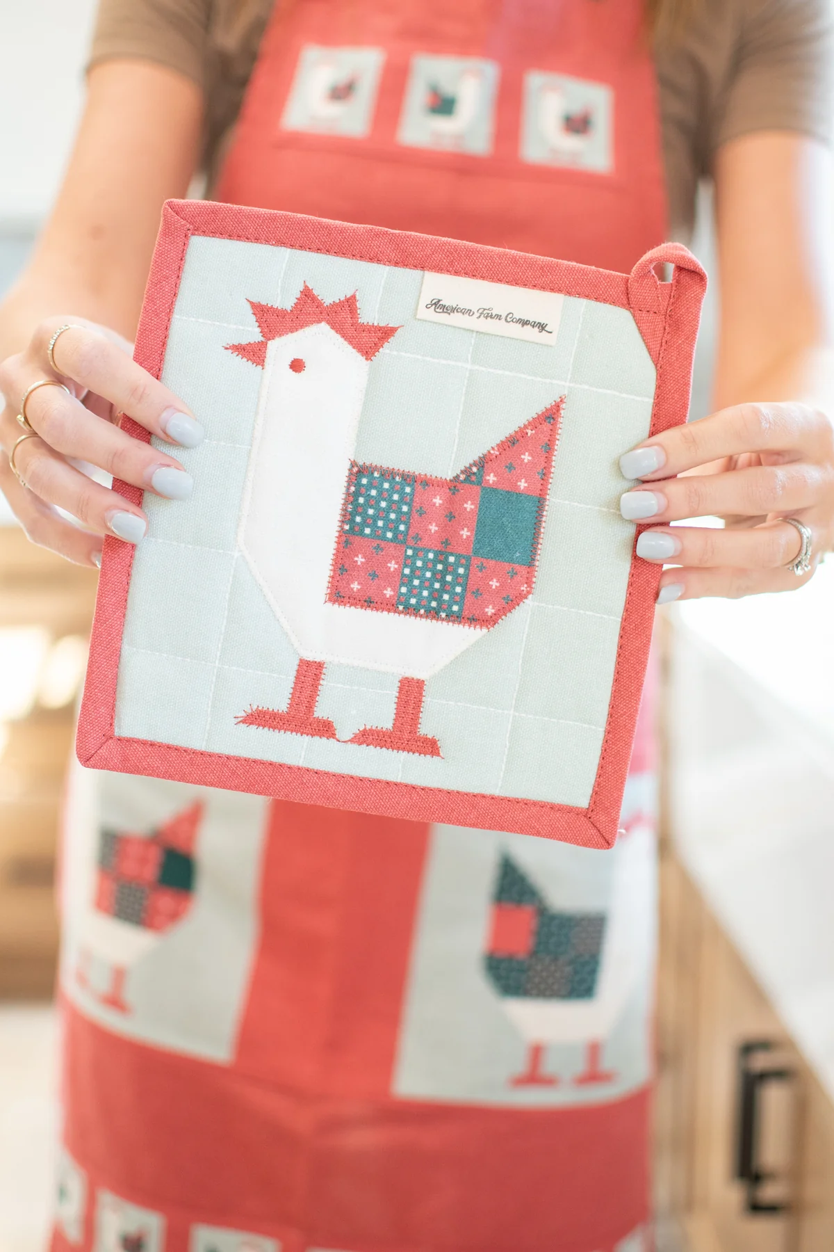 Patchwork Chicken Gift Bundle For Her - Image 6