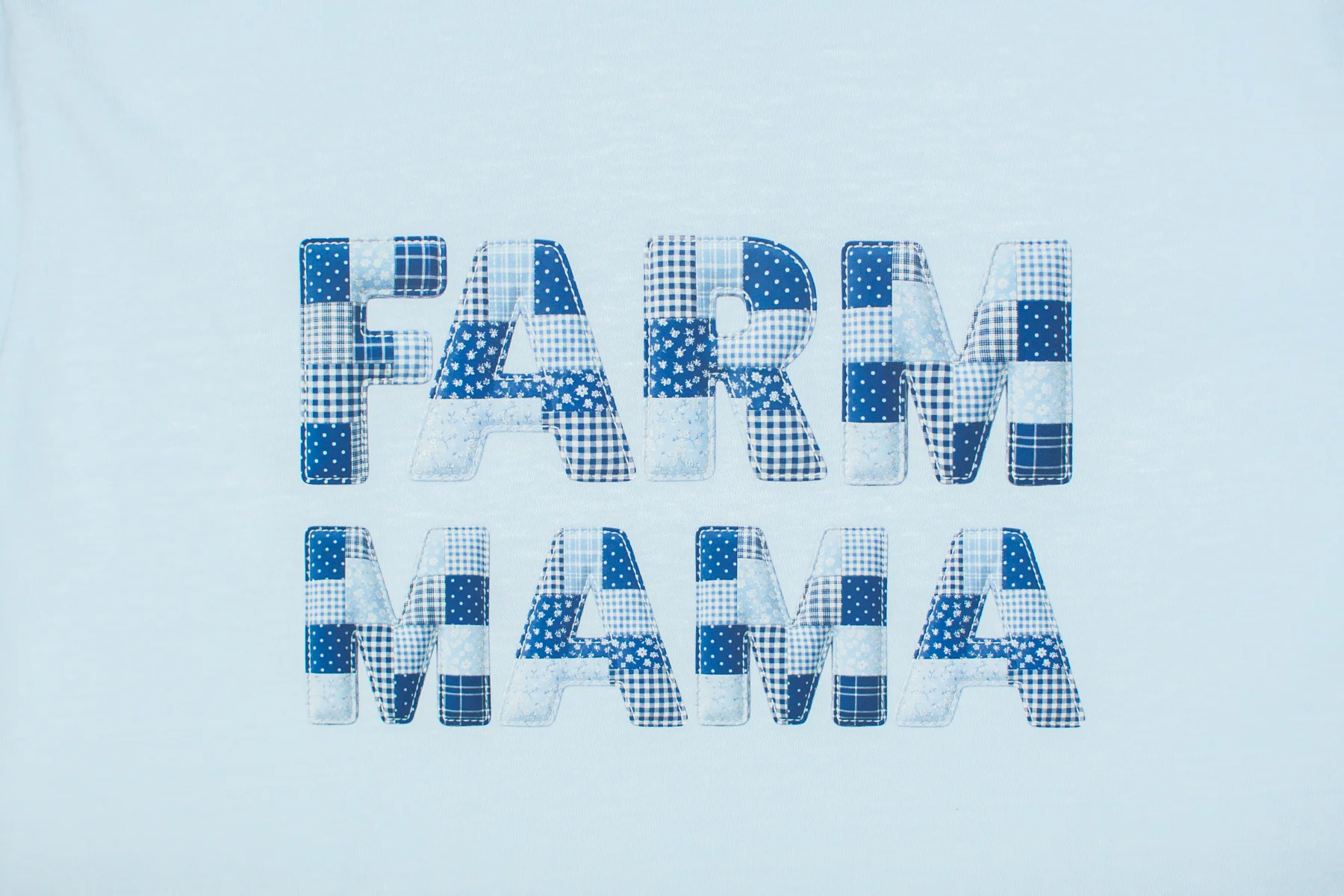 Farm Mama' Blue Tee - Image 5