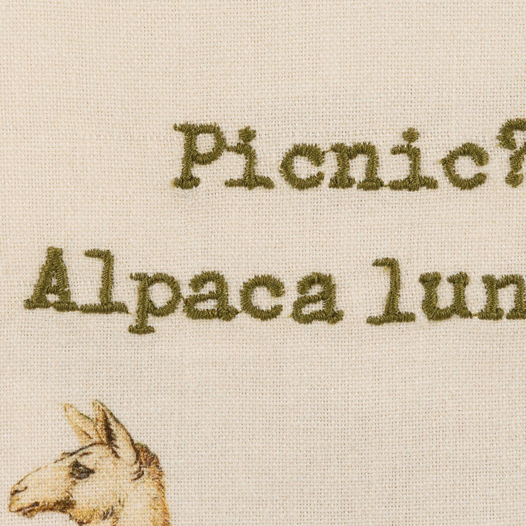 Picnic? Alpaca Lunch' Kitchen Towel - Image 5