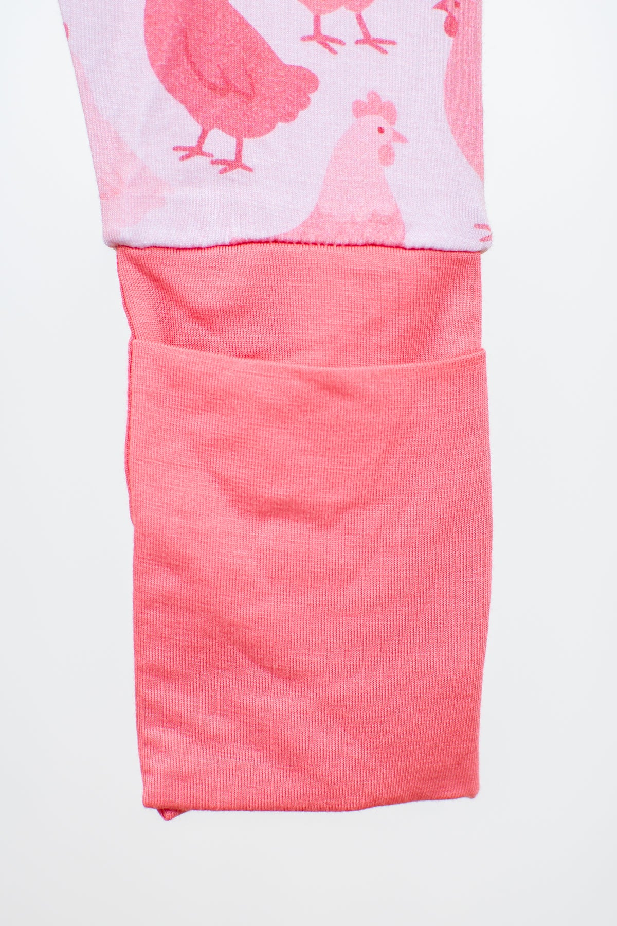 Pink Chicken Baby Bamboo Zippy - Image 4