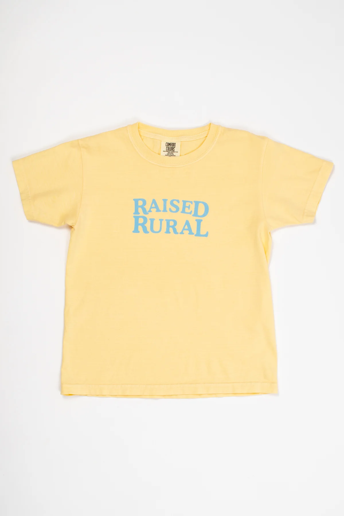 Raised Rural' Toddler/Youth Yellow Tee - Image 5