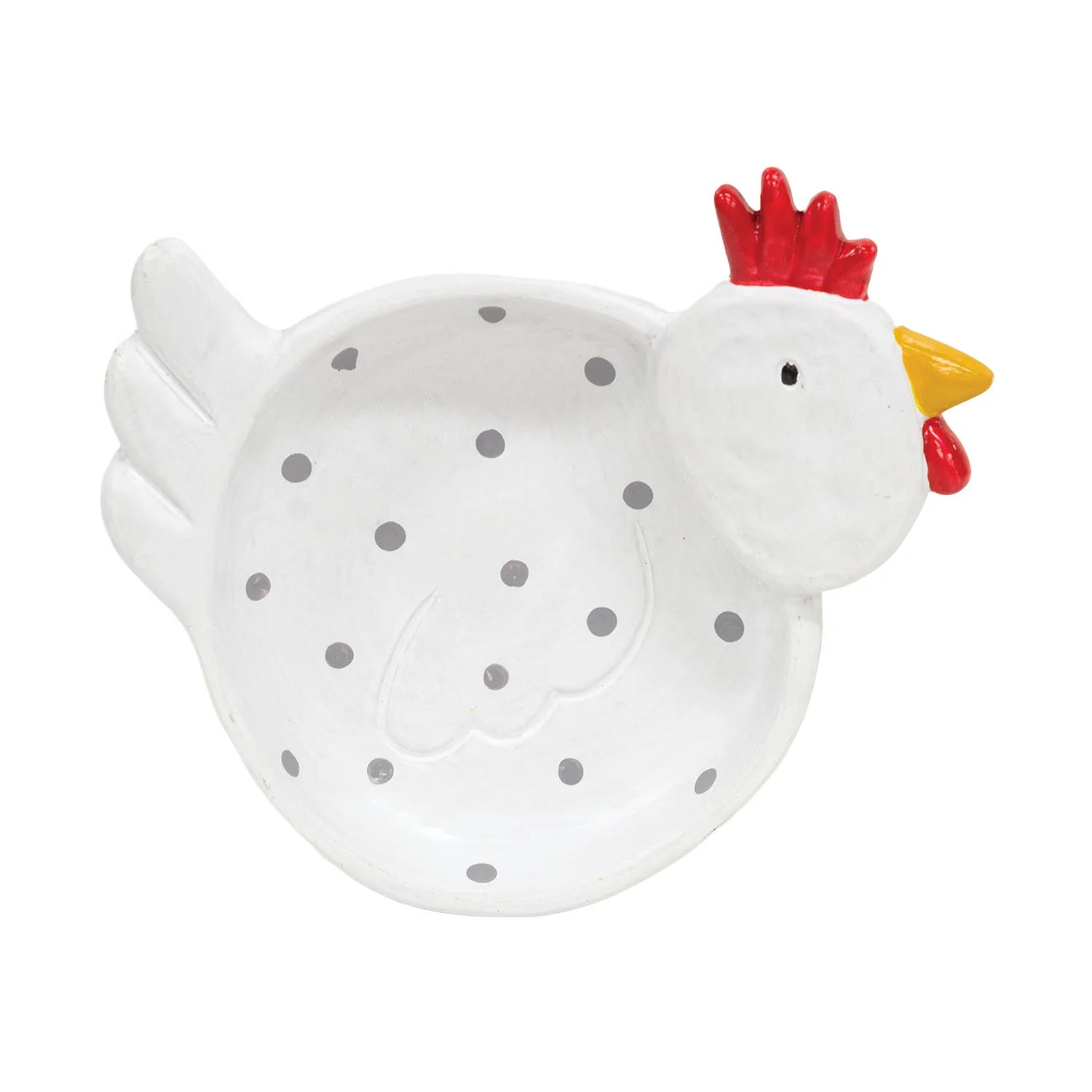 Polka Dot Chicken Trinket Dish - Image 3