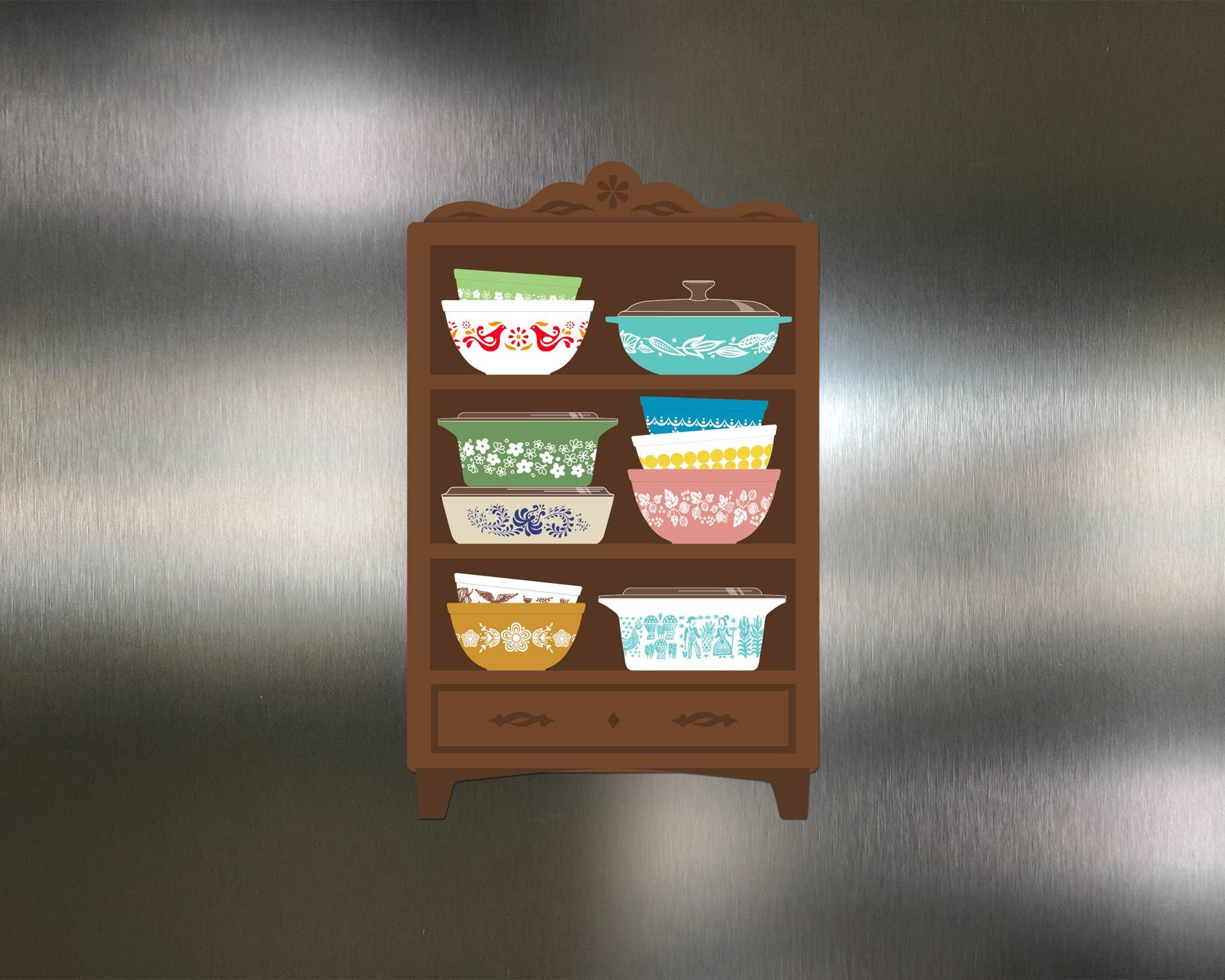 Retro Kitchen Hutch Magnet - Image 2