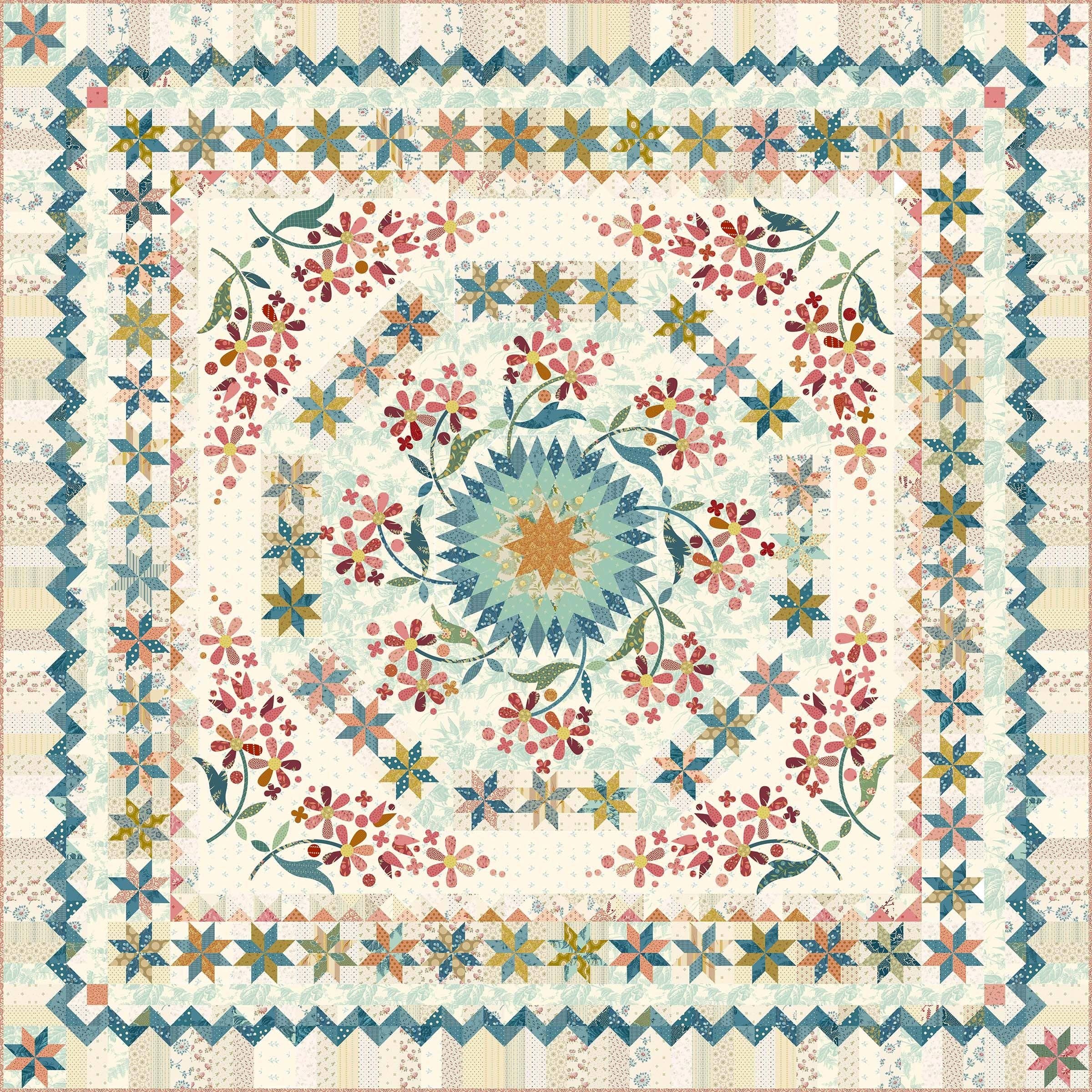 Seamstress Quilt Pattern Kitchen Towel