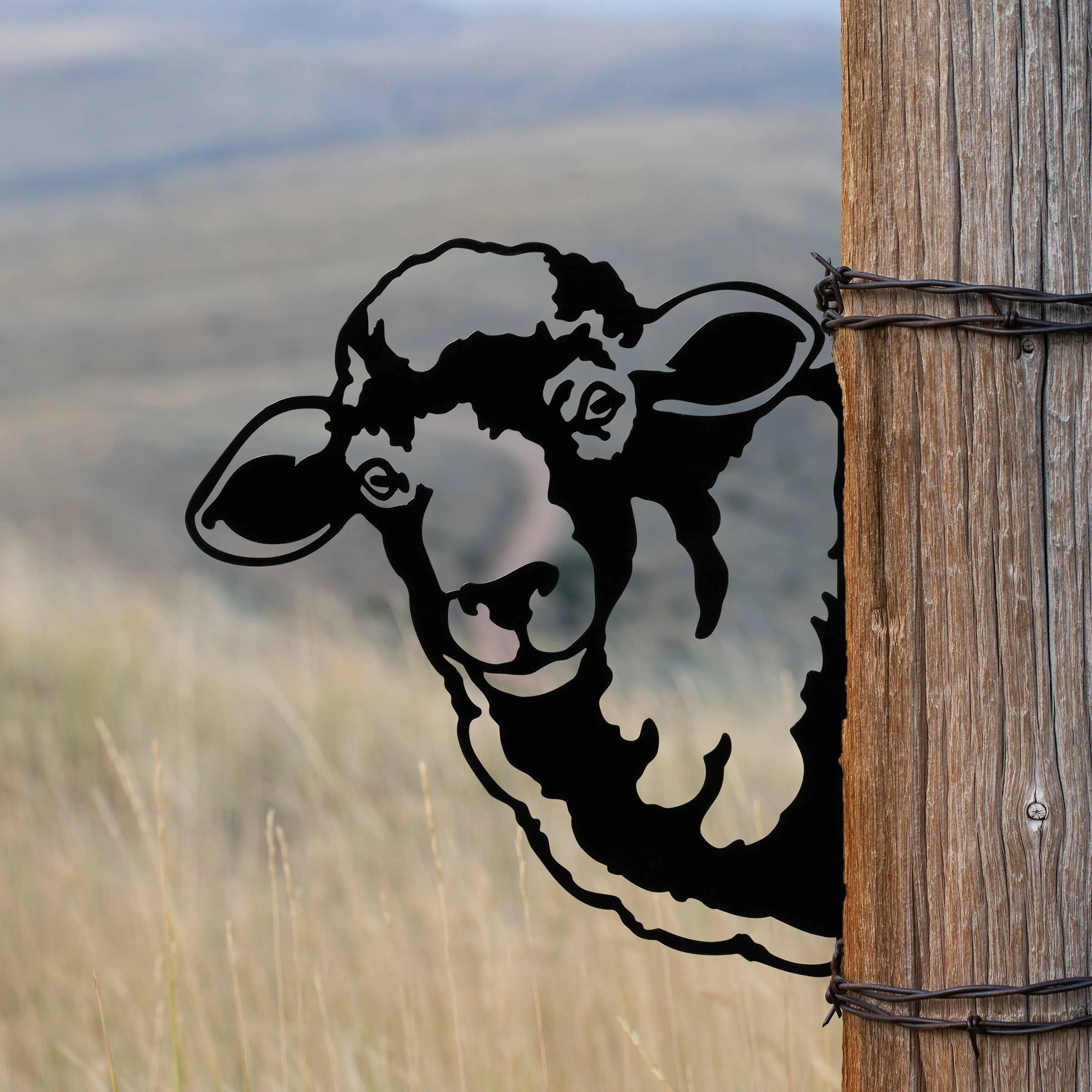 Metal Sheep Outdoor Decor - Image 4