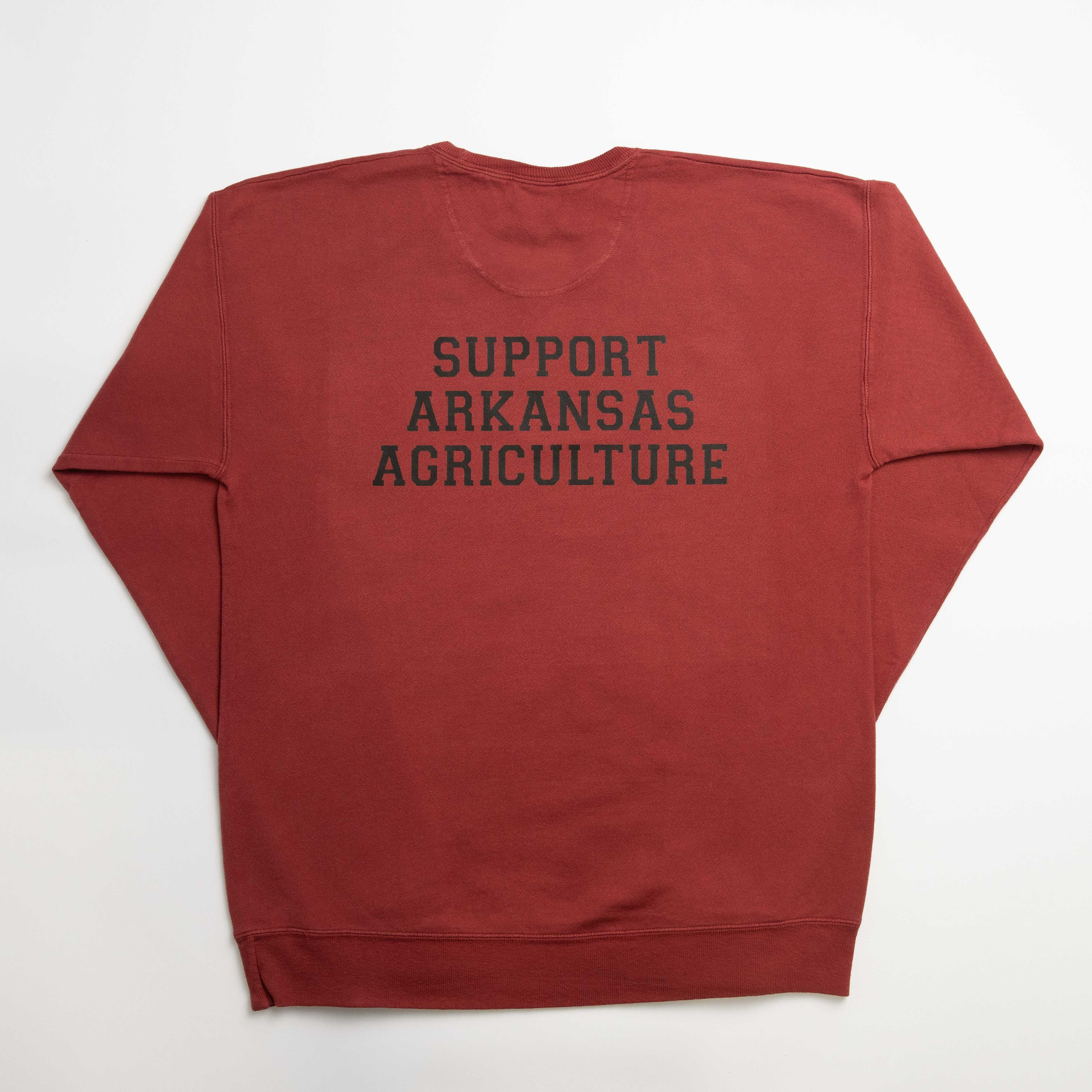 Arkansas - State Agriculture Red Crewneck - Image 2