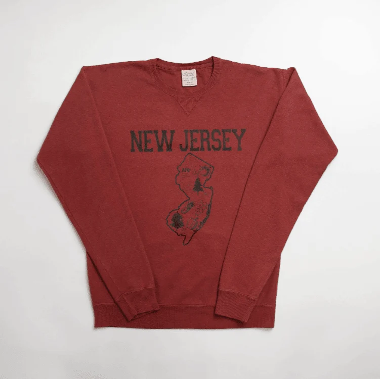 New Jersey - State Agriculture Red Crewneck