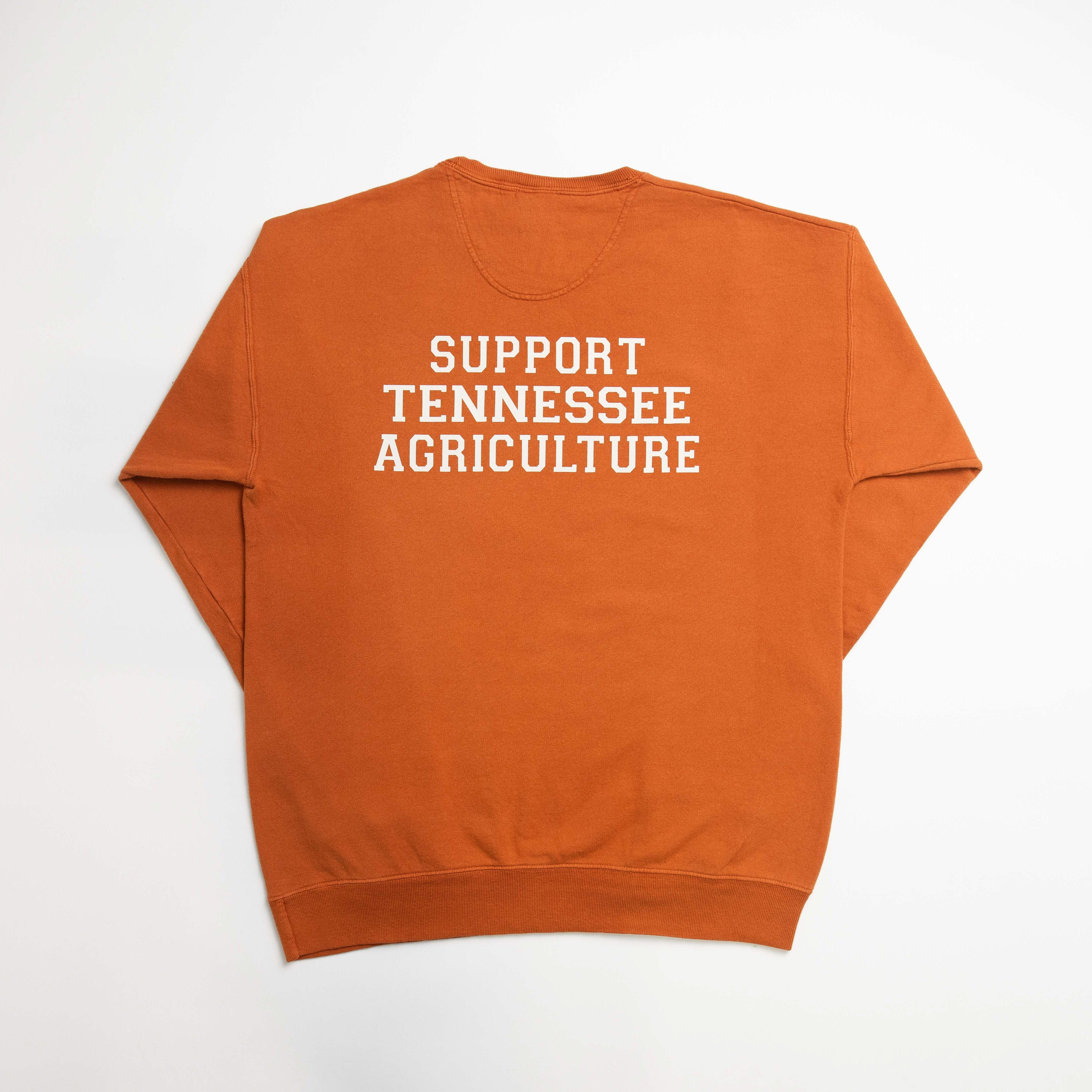 Tennessee - State Agriculture Orange Crewneck - Image 2