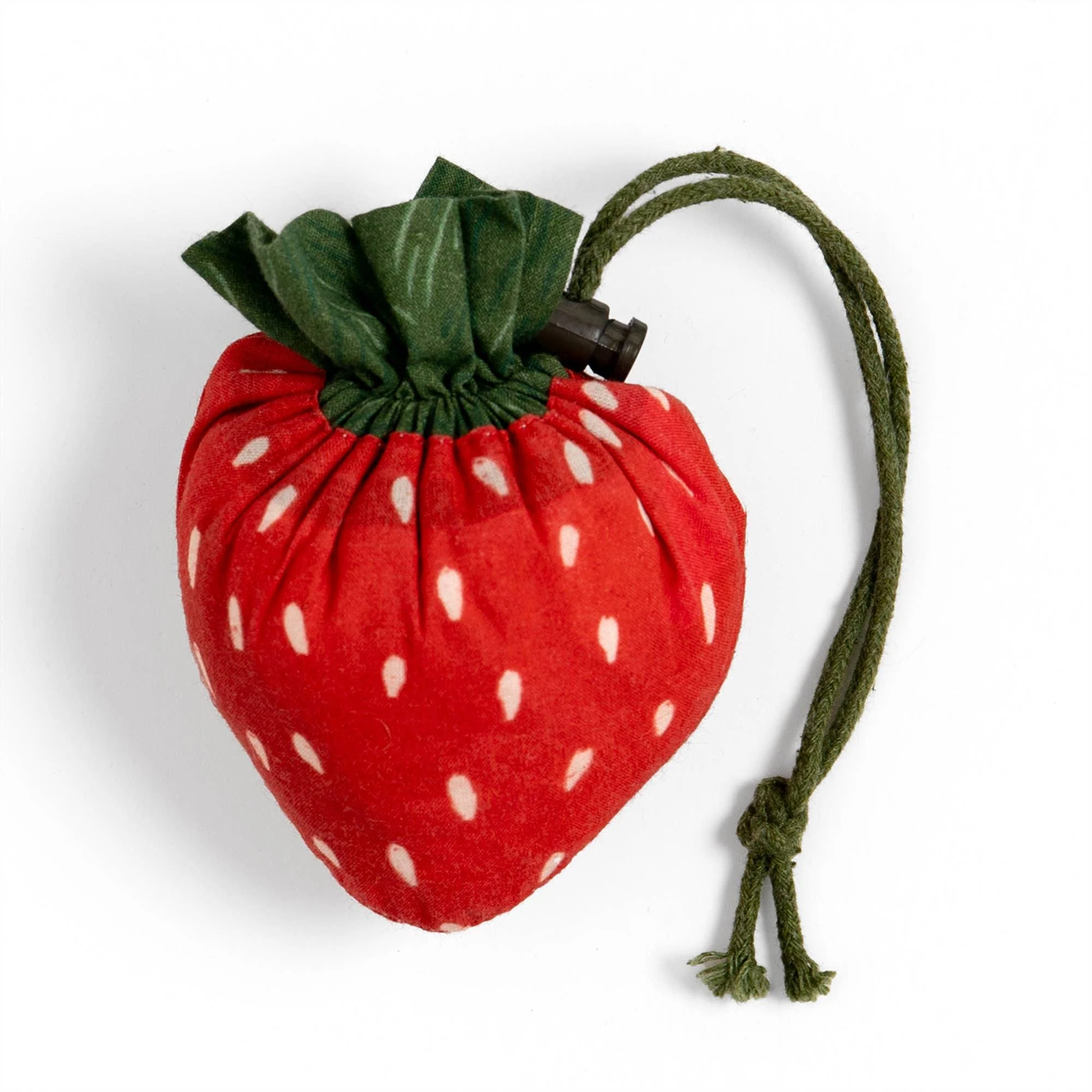 Strawberry Foldable Market Tote Bag - Image 3
