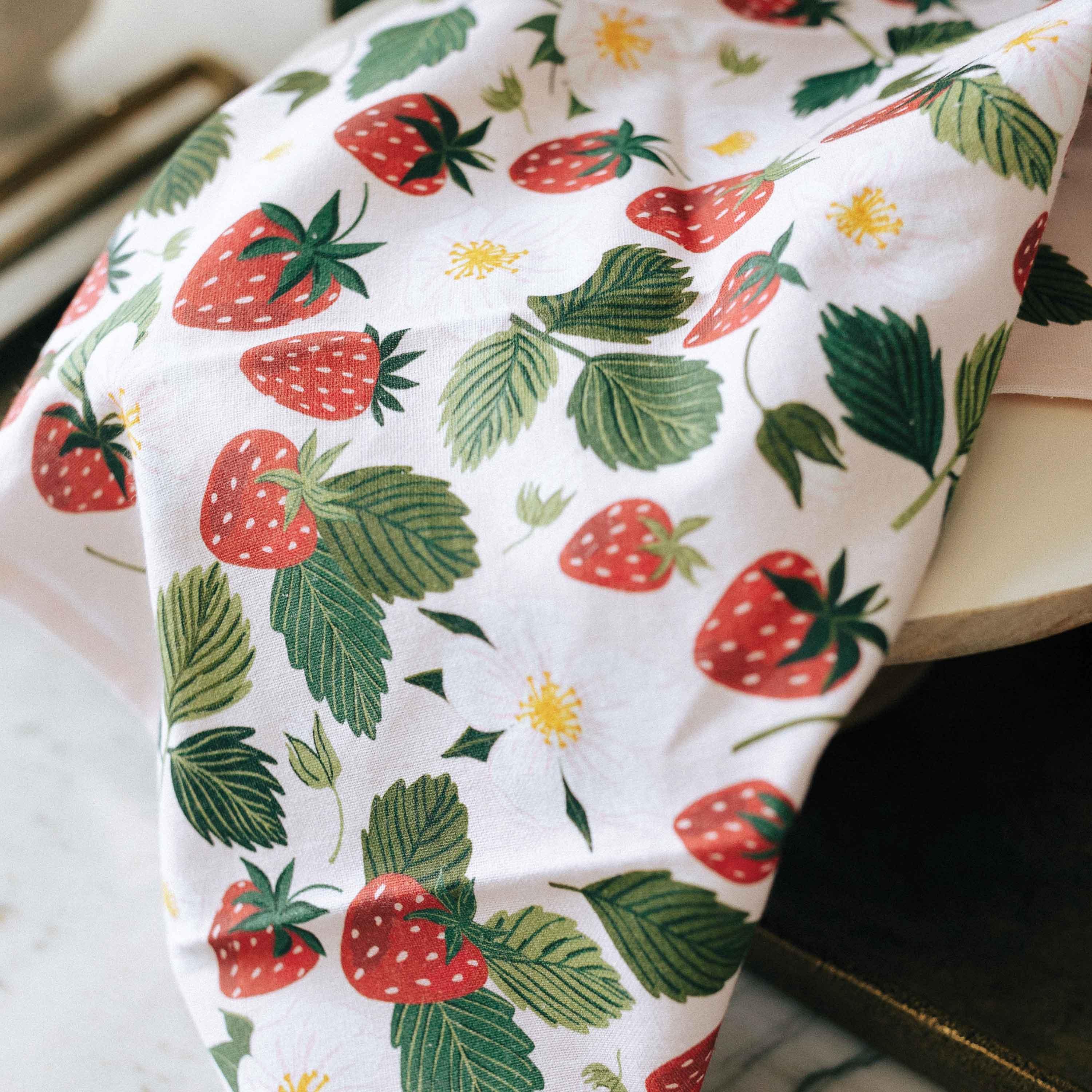 Strawberry Patch Tea Towel - Image 3
