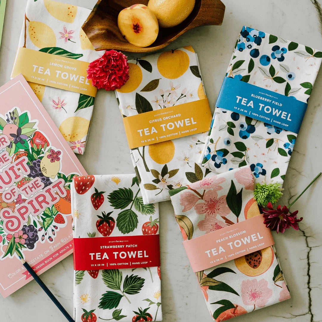 Strawberry Patch Tea Towel - Image 4
