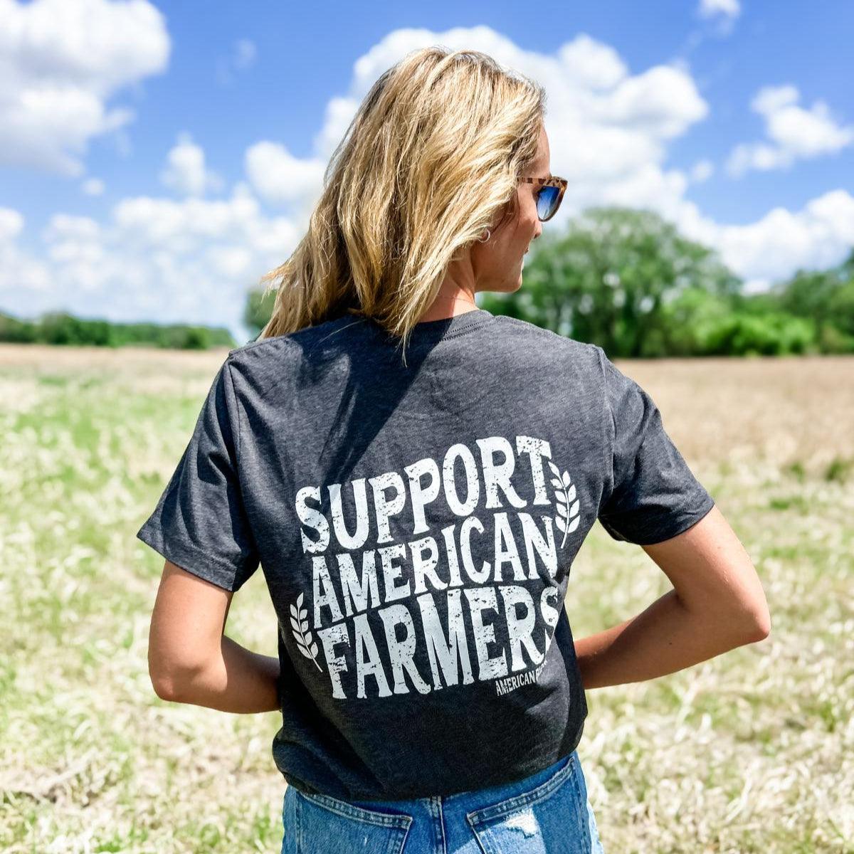 Support American Farmers' Wheat Tee - Image 5