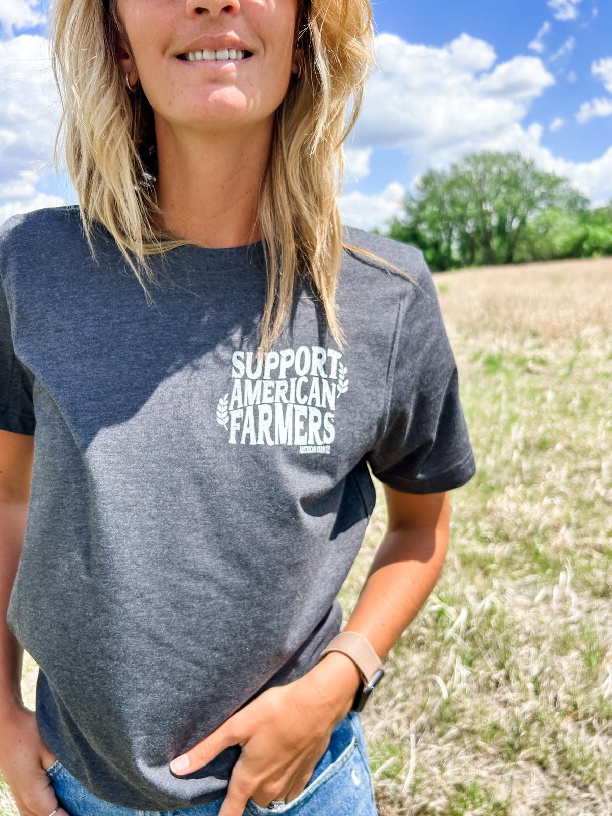 Support American Farmers' Wheat Tee - Image 6