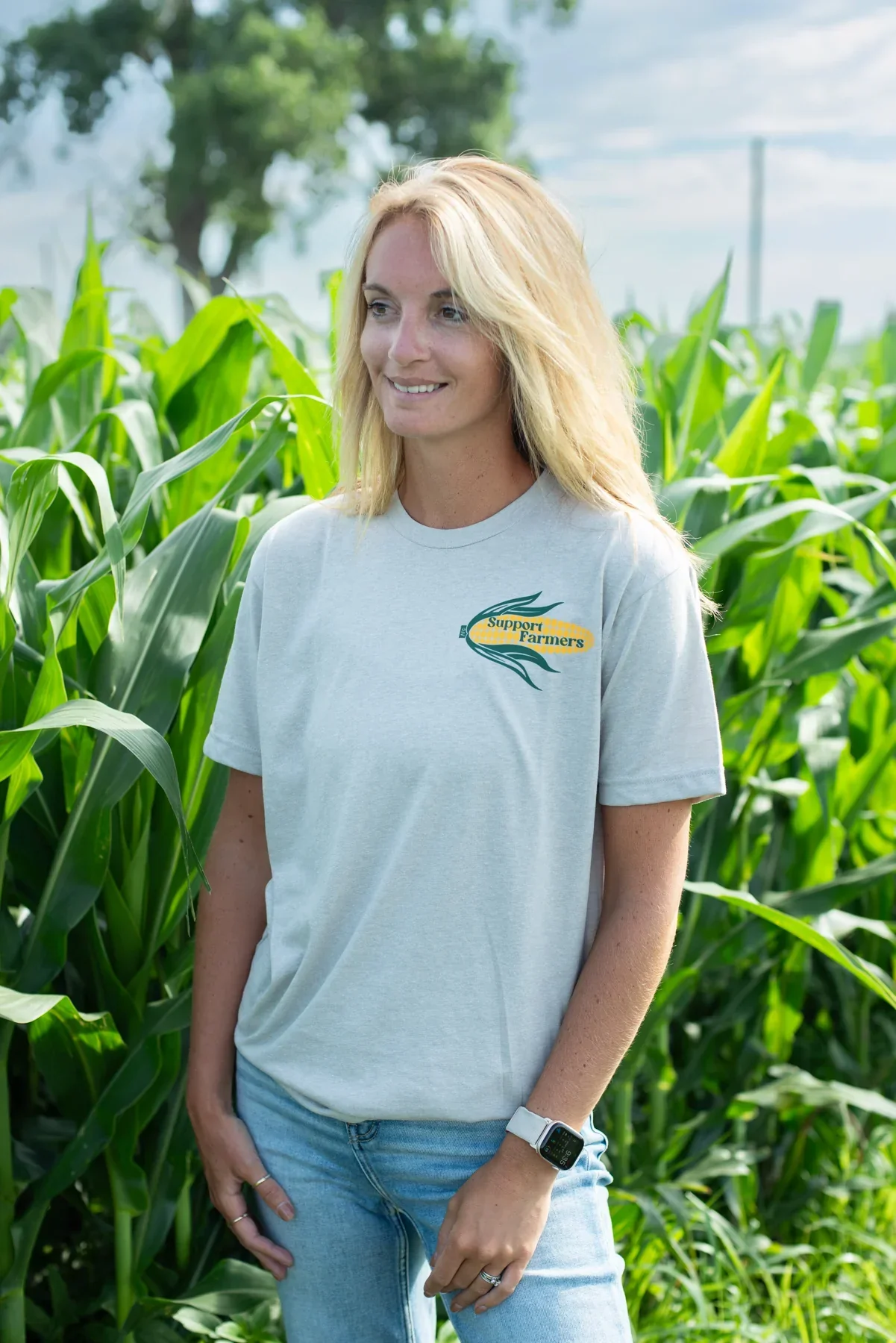 Support Farmers' Corn Tee - Image 3