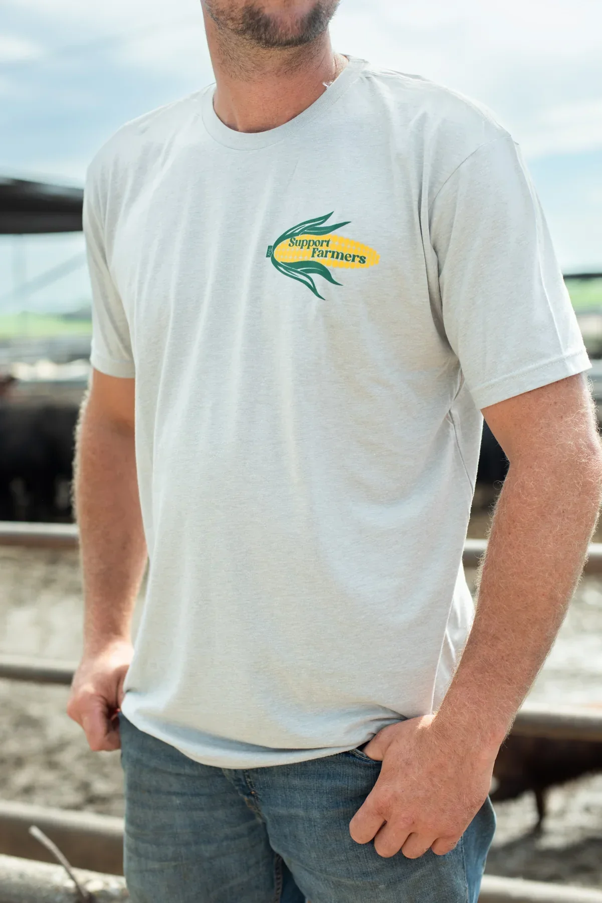 Support Farmers' Corn Tee - Image 6