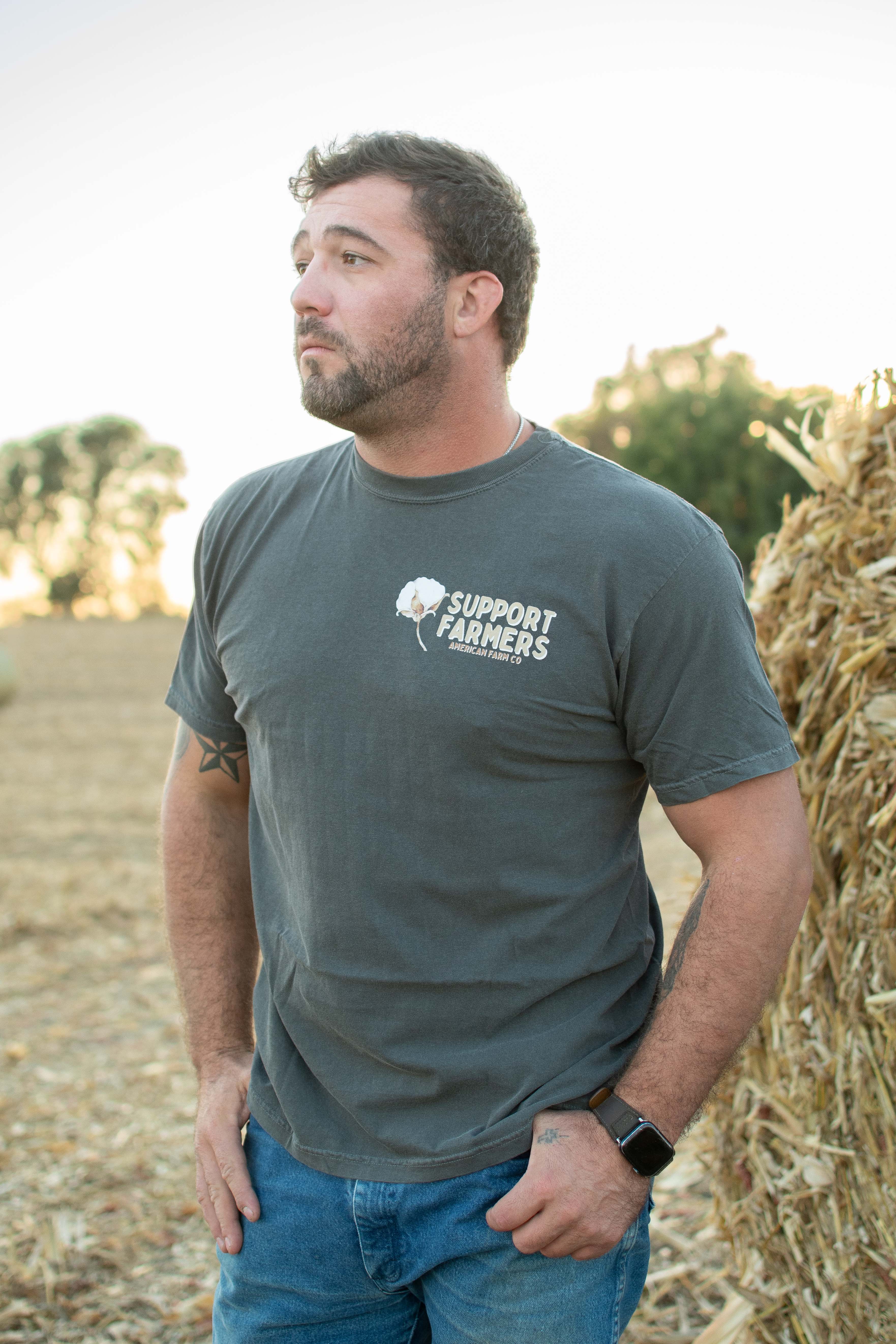 Support Farmers Cotton Tee - Image 4