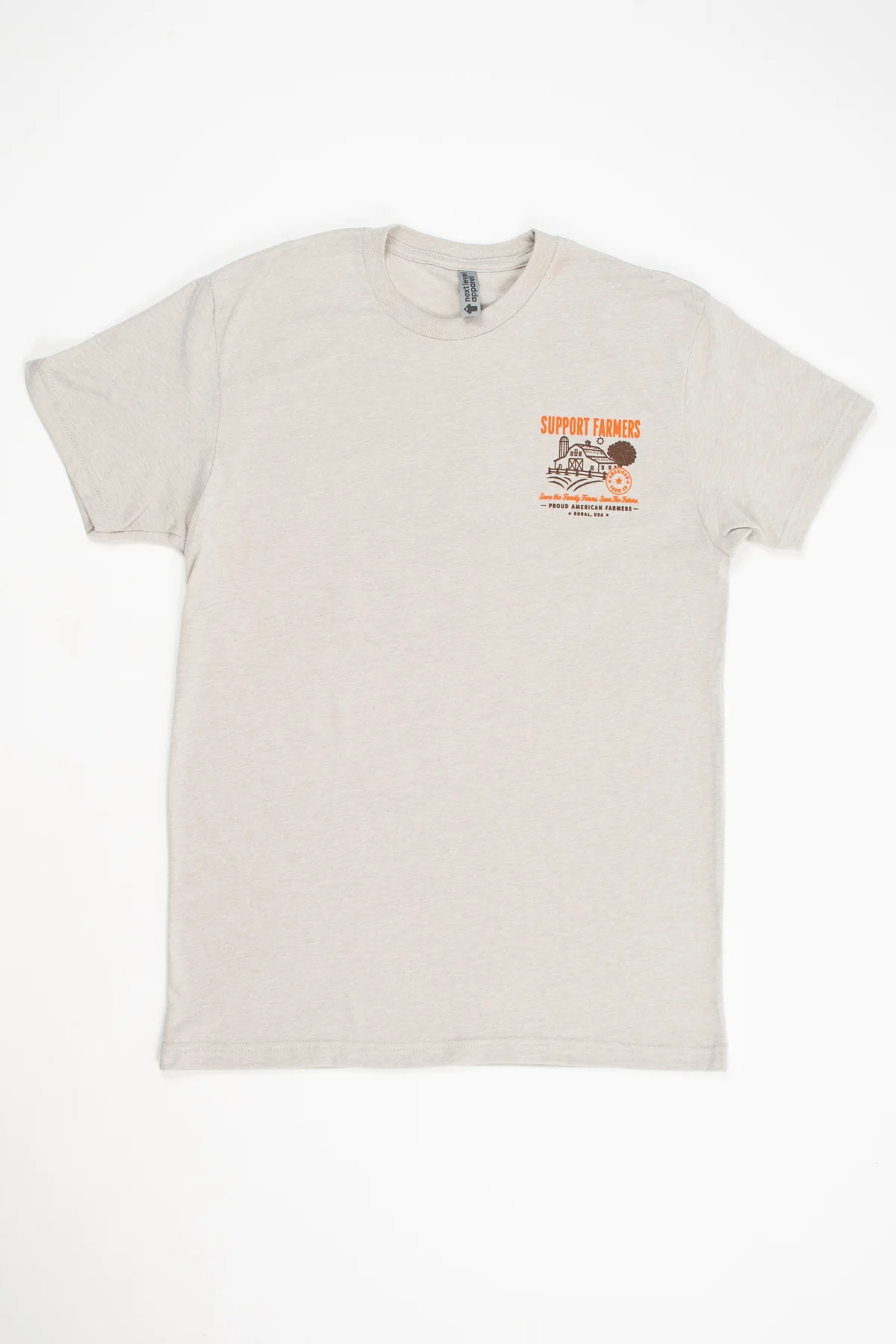 'Support Farmers - Save the Family Farms' T-Shirt - Image 6