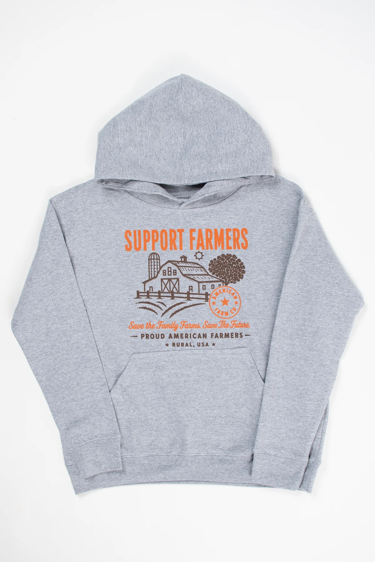 'Support Farmers - Save the Family Farms' Toddler/Youth Hoodie - Image 4