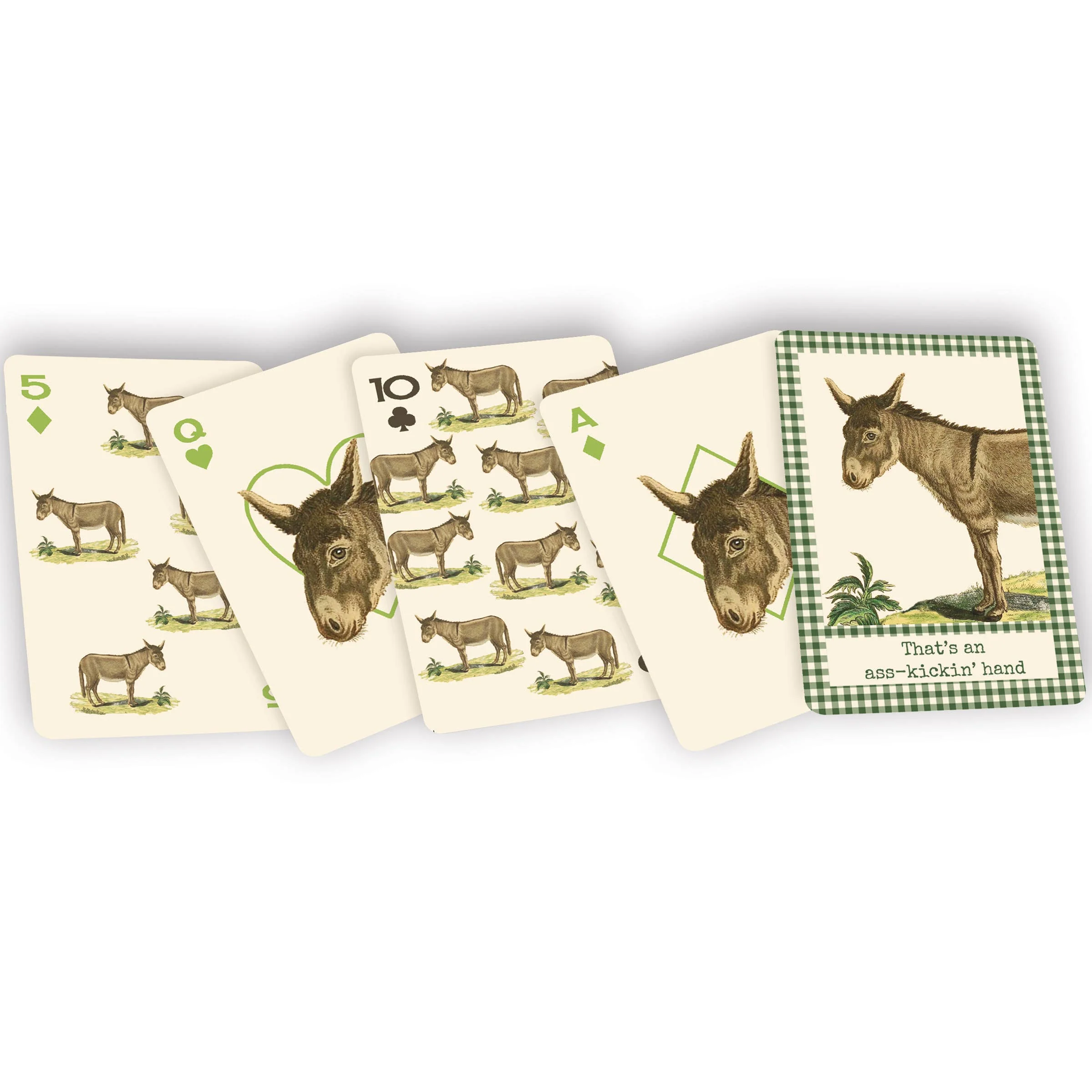 That's An Ass-Kickin' Hand' Playing Cards - Image 2