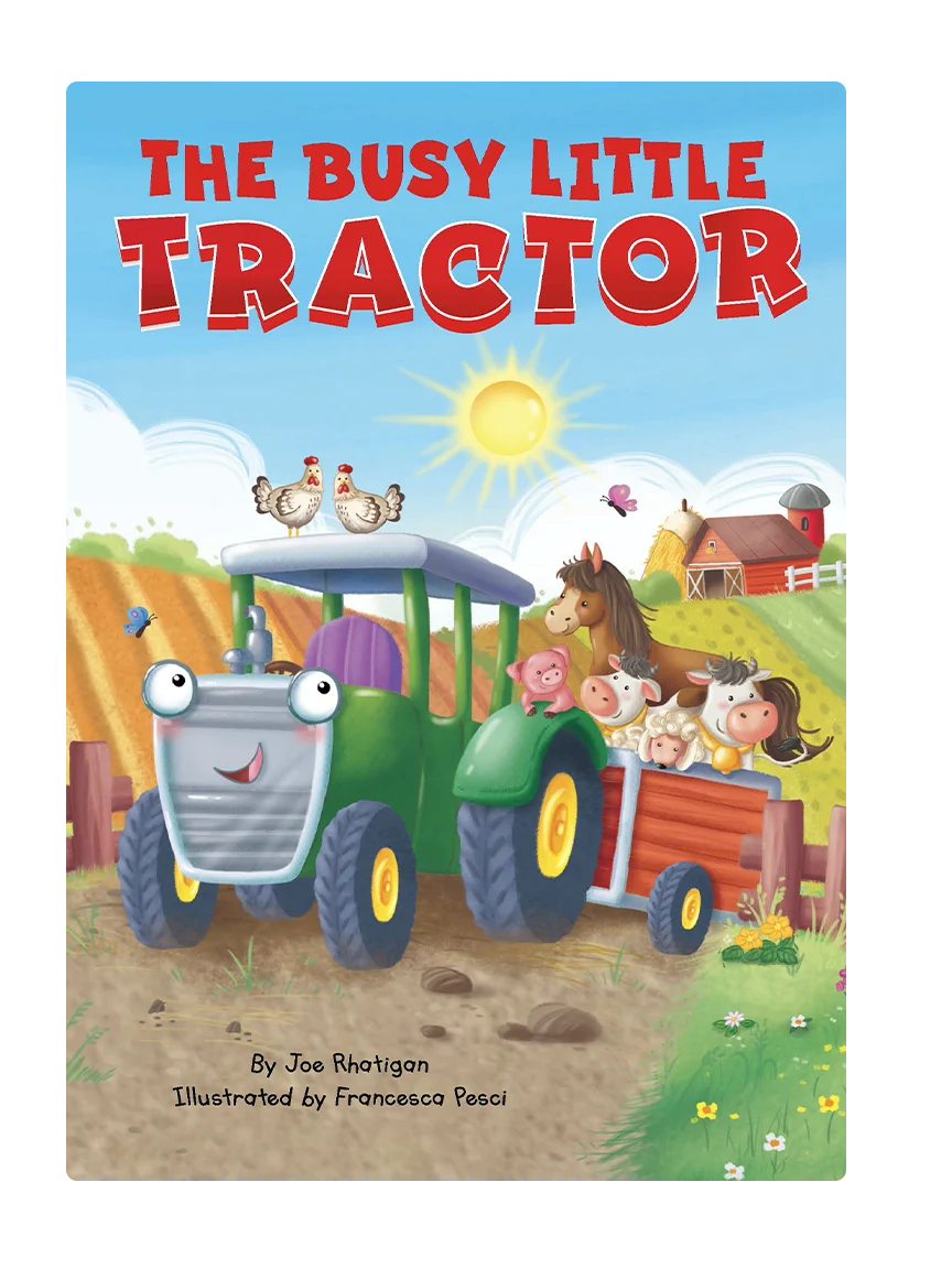 The Busy Little Tractor Book
