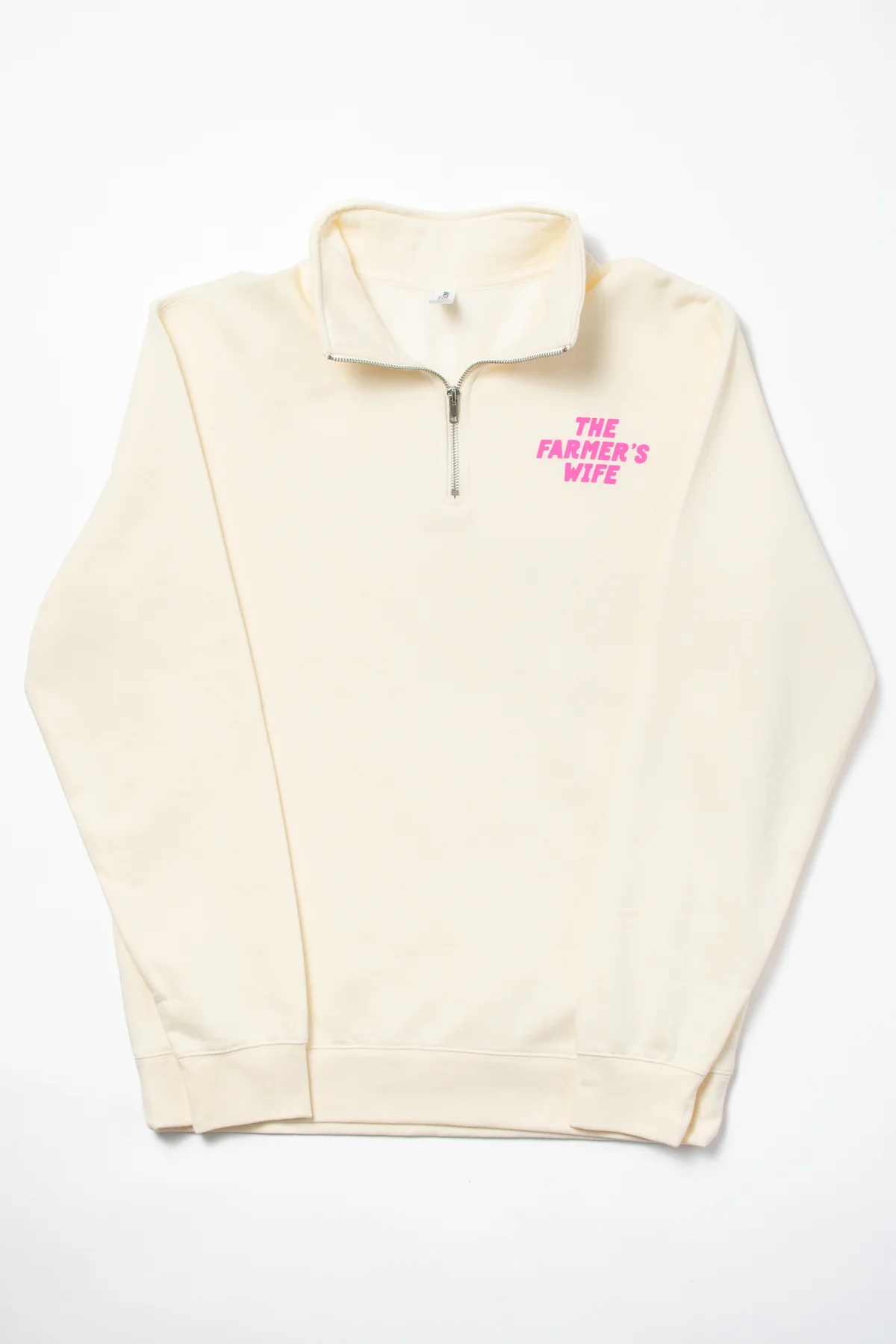 'The Farmer's Wife' Ivory 1/4 Zip - Image 4