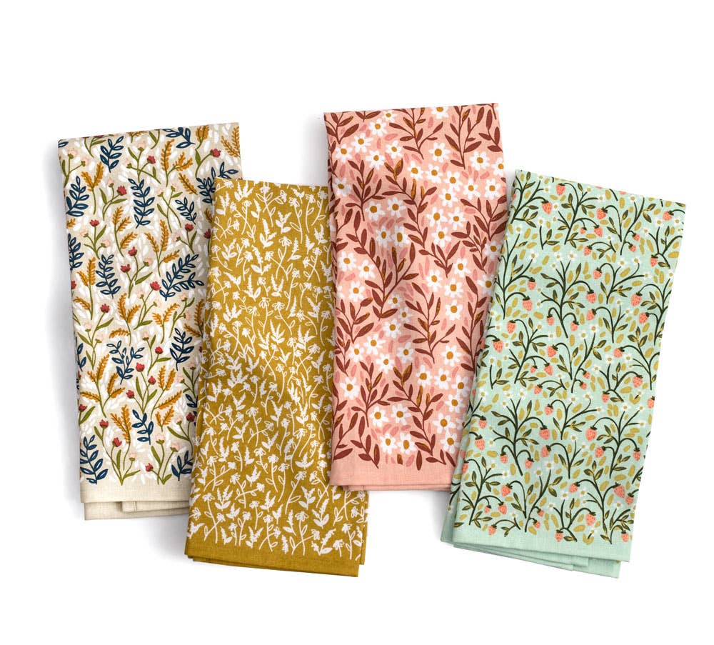 Tiny Floral Kitchen Towel Set - Image 4
