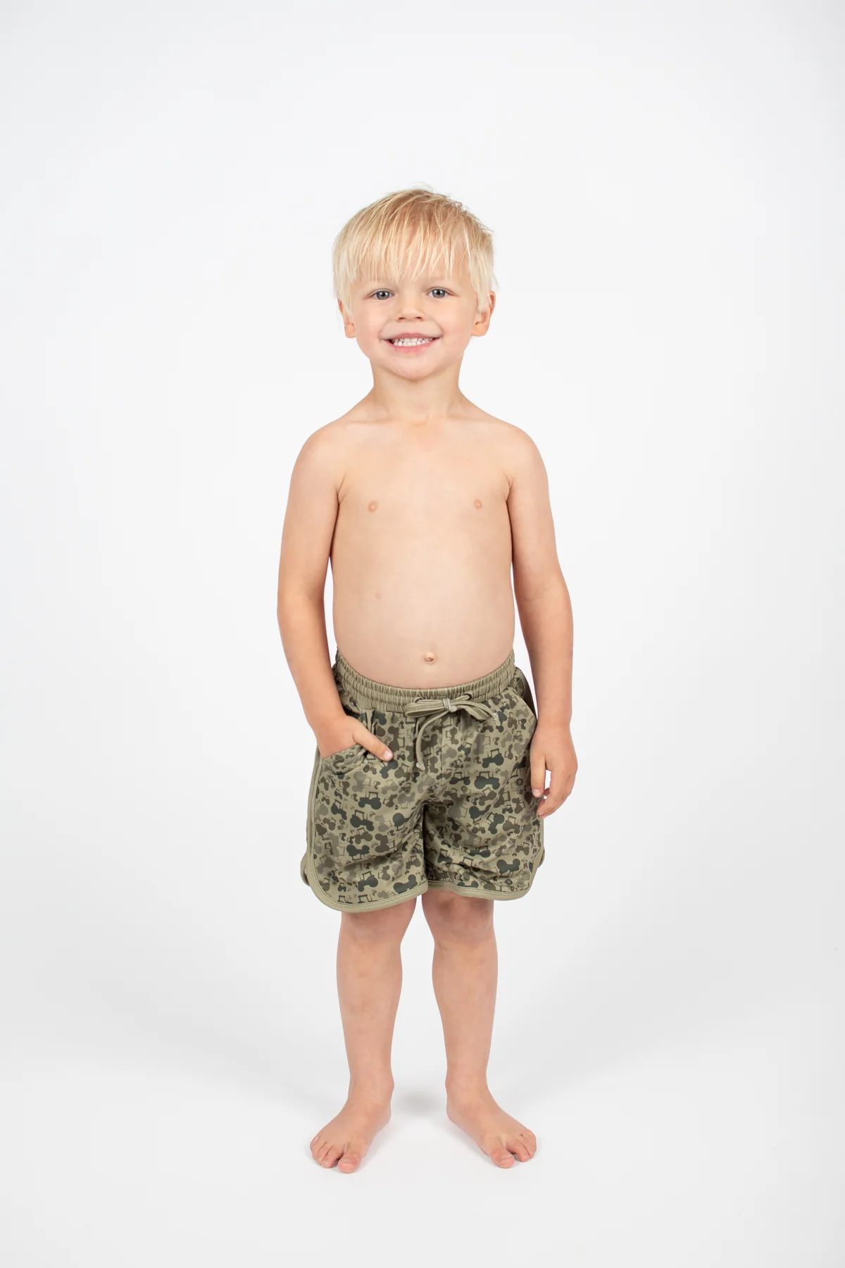 Tractor Camo Toddler/Youth Swim Trunk - Image 8
