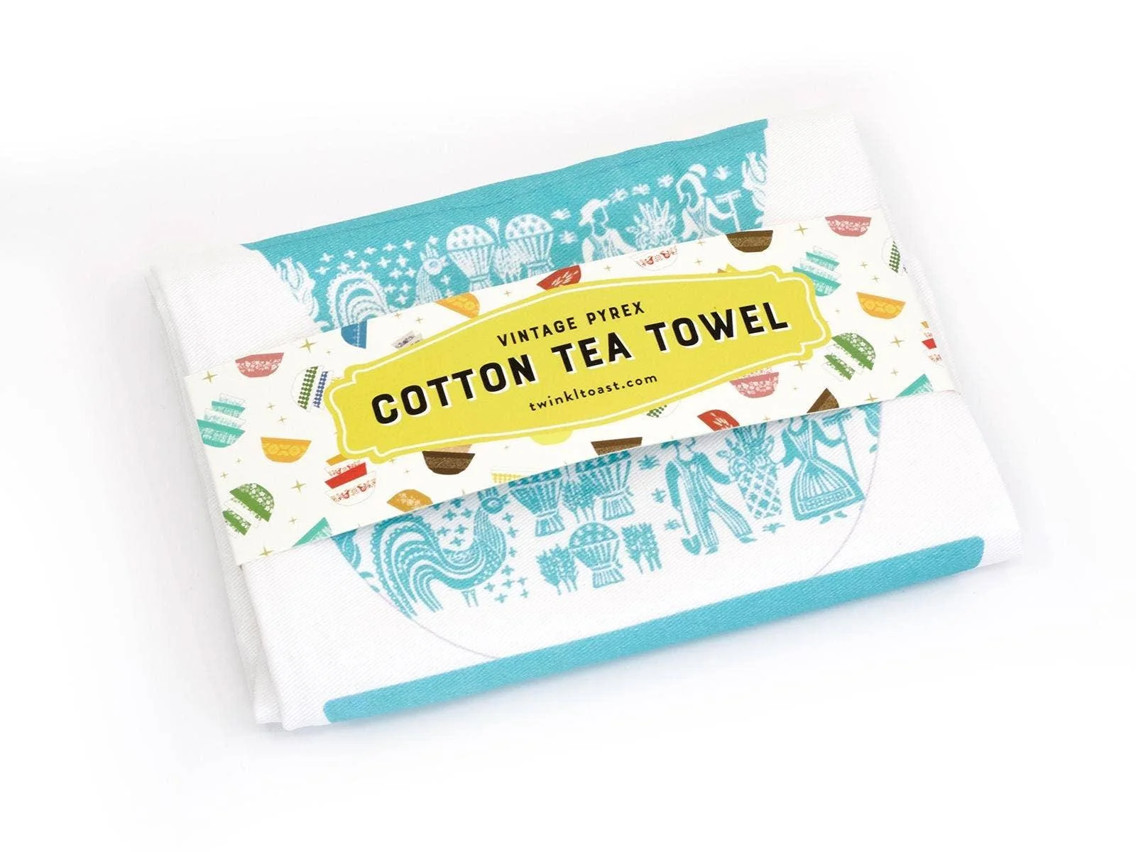 Vintage Bowl Tea Towel