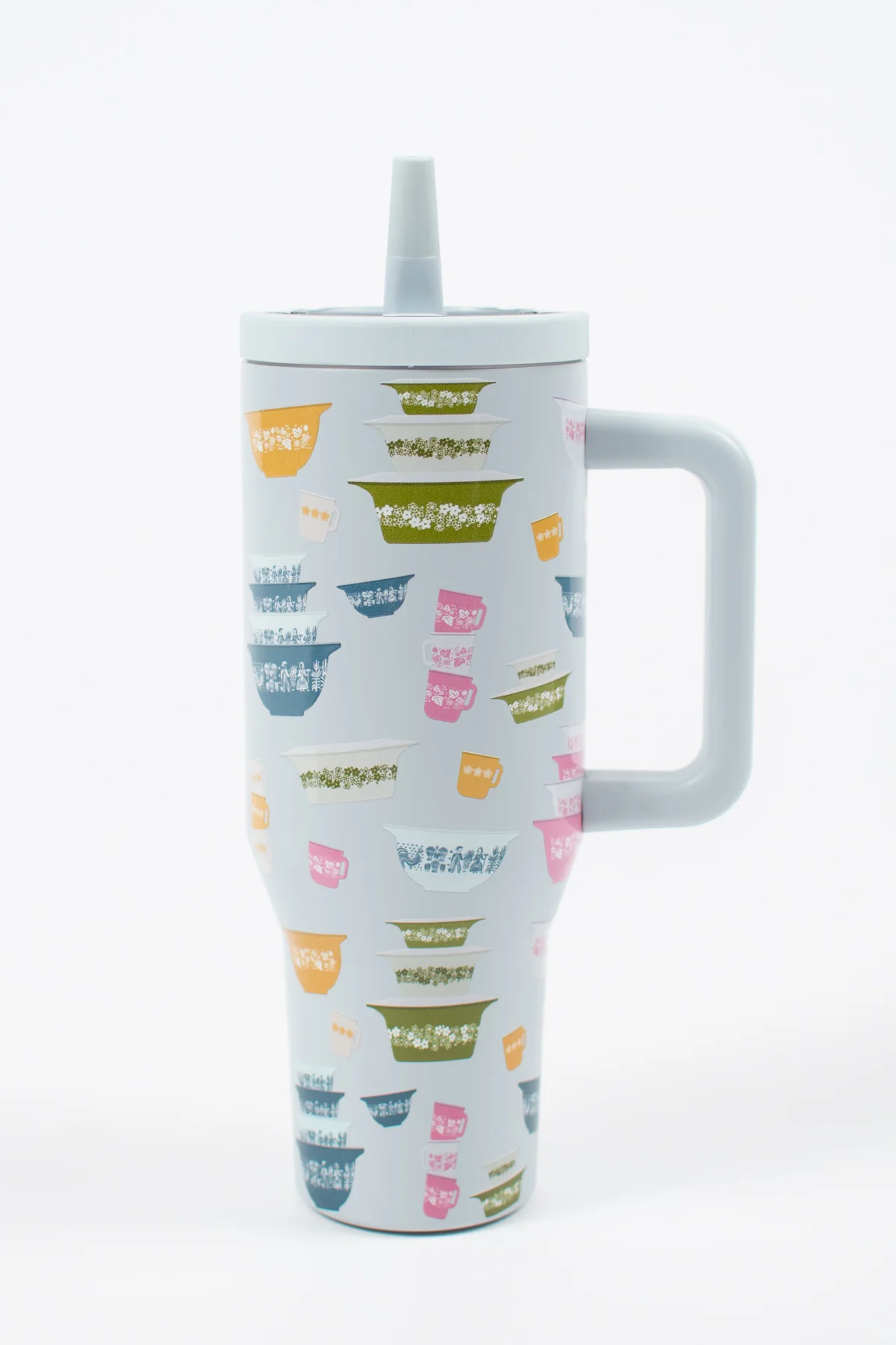 Vintage Kitchen Classic Print 40oz Water Tank Tumbler - Image 2