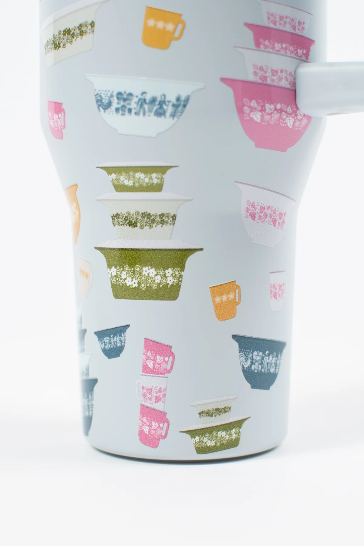 Vintage Kitchen Classic Print 40oz Water Tank Tumbler - Image 4