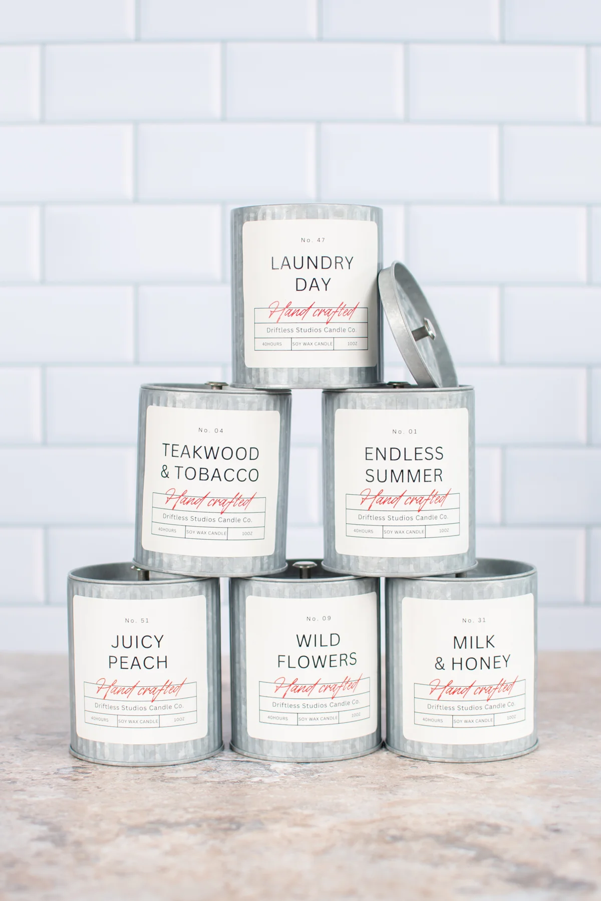 Endless Summer Farmhouse Tin Candle - Image 4